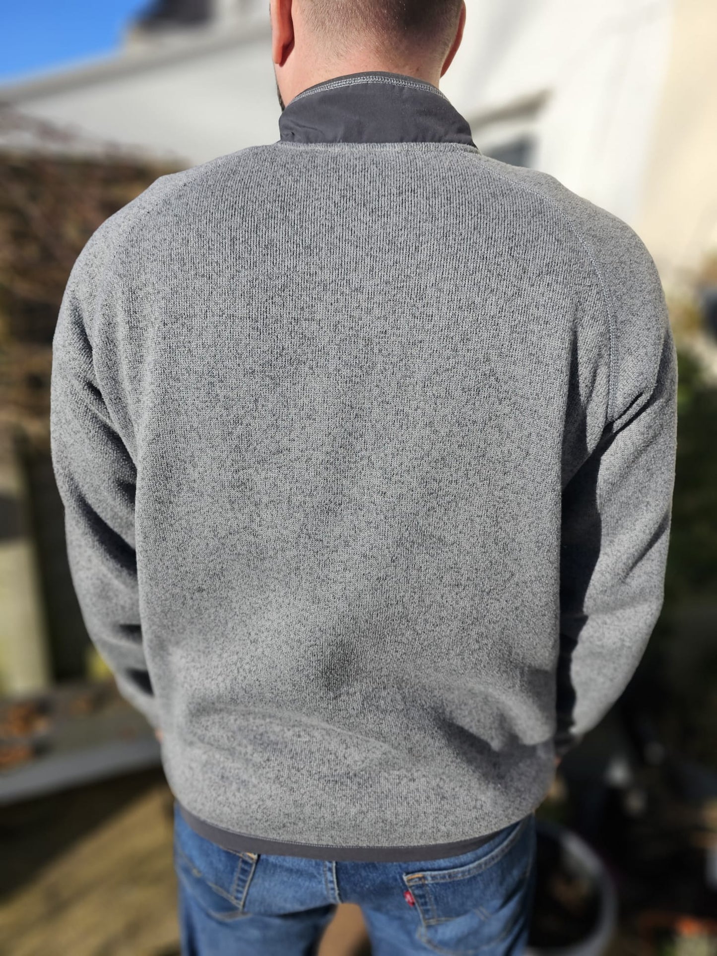 The North Face Grey Gordon Lyons Fleece Jumper - L/Large