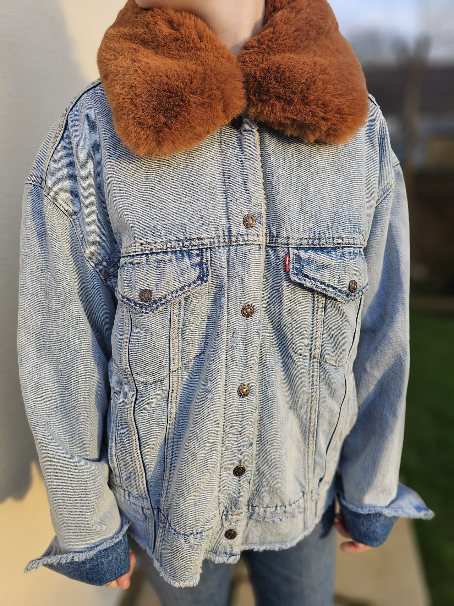 Vintage Levi's Sherpa Lined Denim Jacket - M/Medium - Unisex