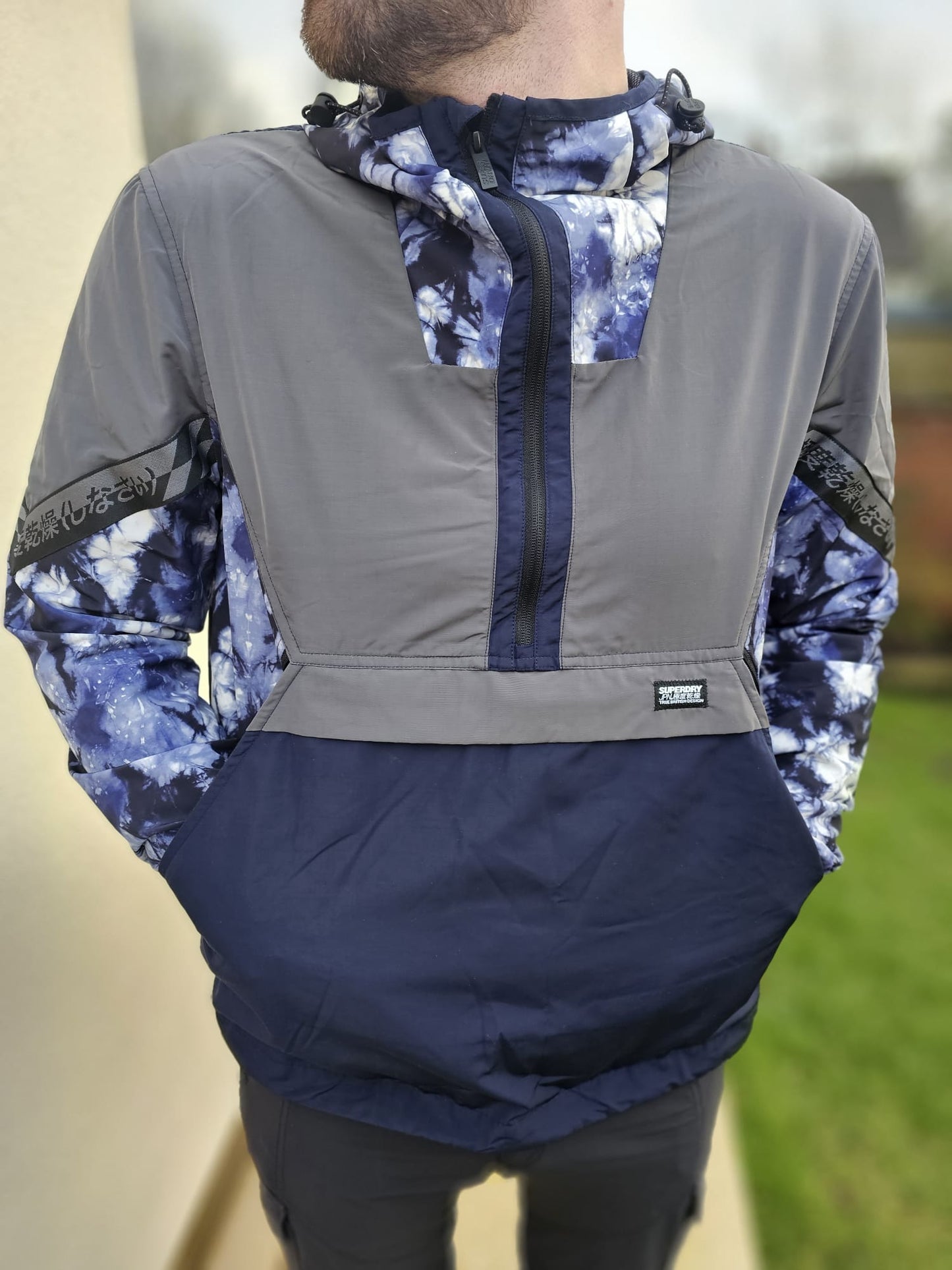 Superdry Jared Overhead Pullover Jacket - M/Medium