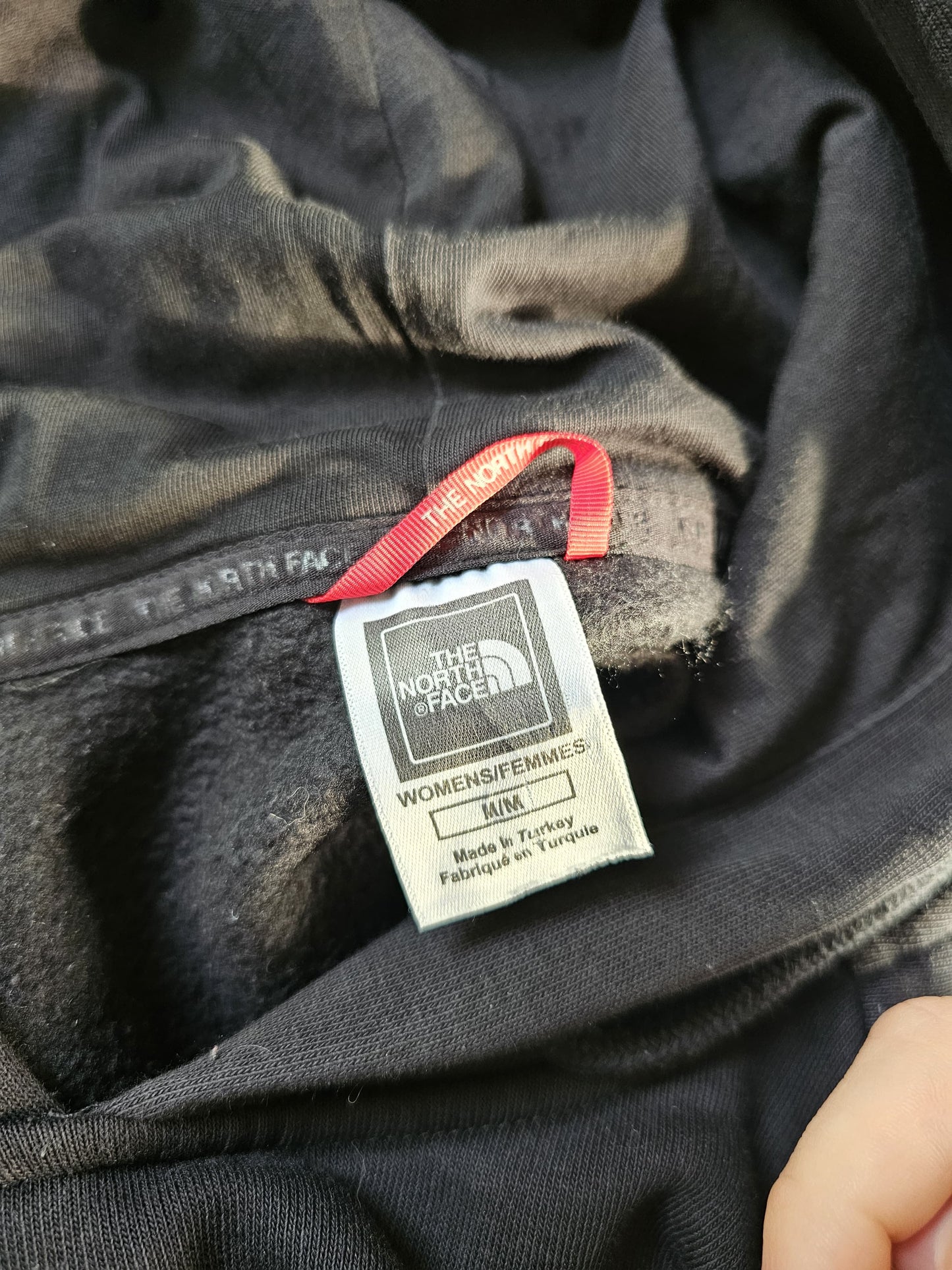 The North Face Womens Black Mountain Printed Hoodie - M/Medium