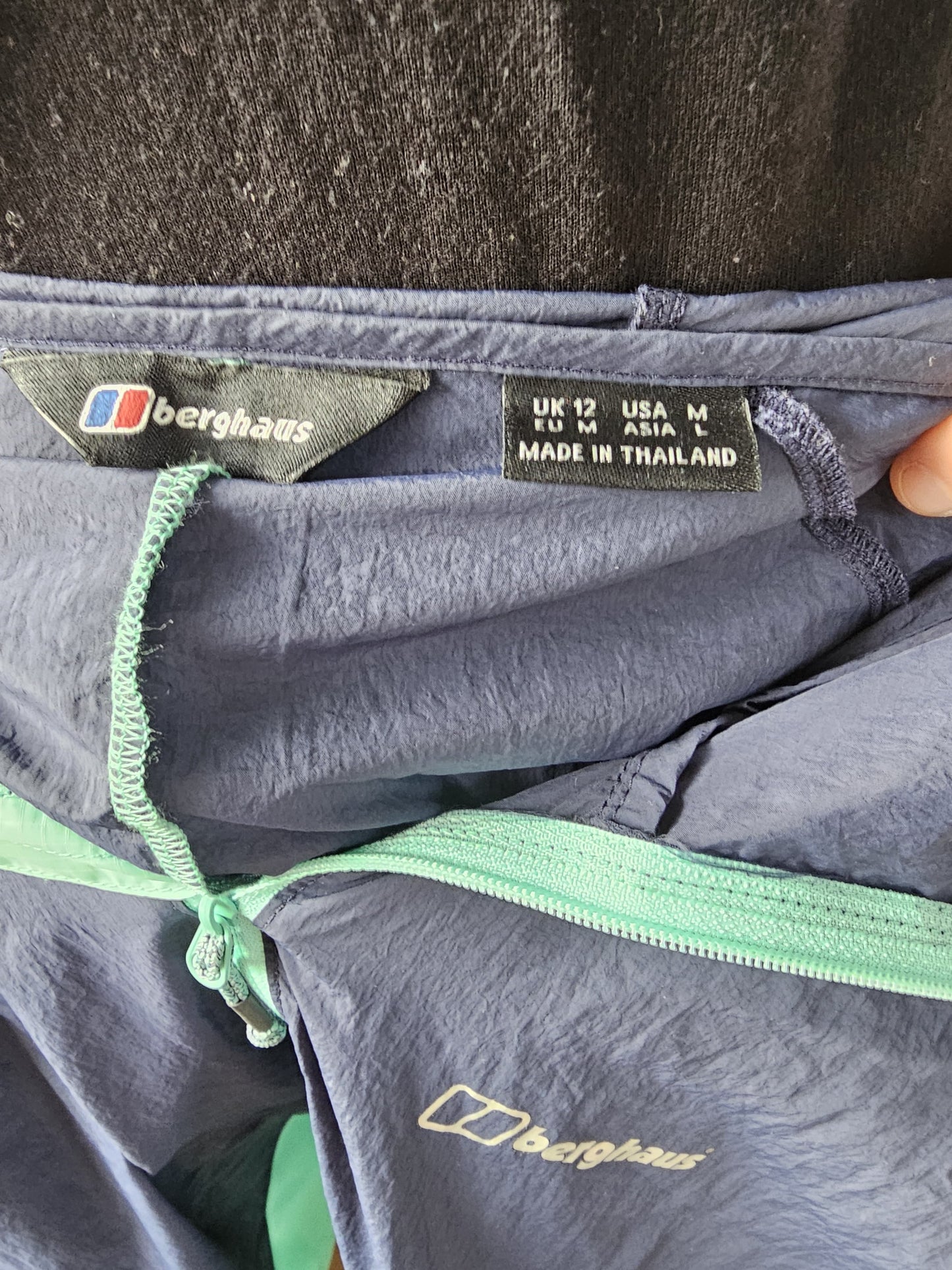 Berghaus Women's Wind Breaker Pullover Smock Anorak Jacket - L/Large/12 - Packable