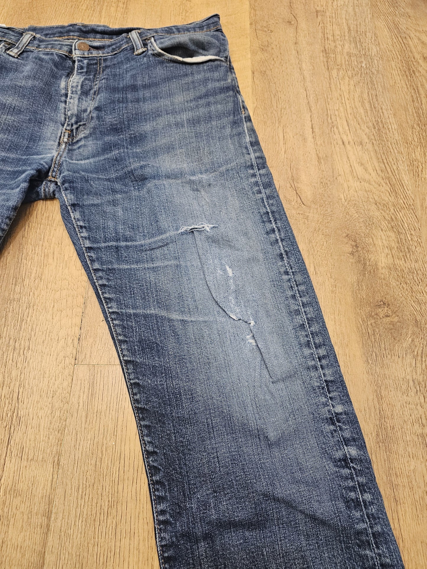 Levi's Blue Jeans 504 Straight Fit - W33/30L