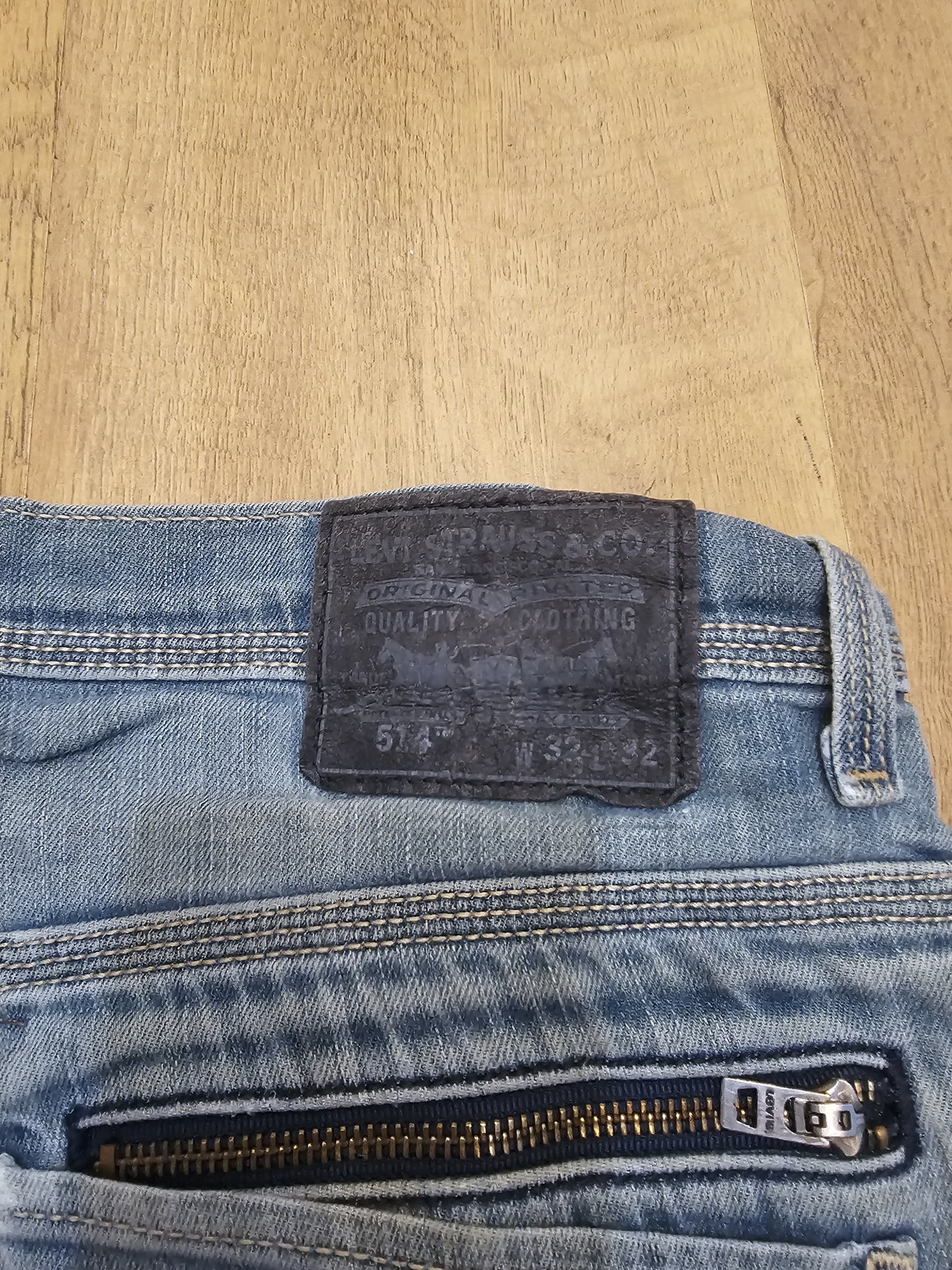 Levi's Blue Jeans 514 Straight Fit - W34/32L