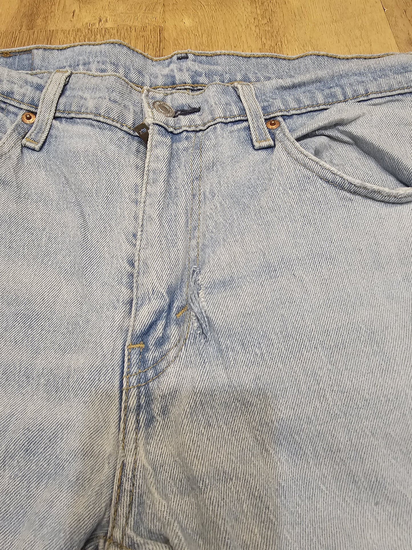 Levi's Blue Jeans 527 Slim Boot Cut Fit - W35/31L