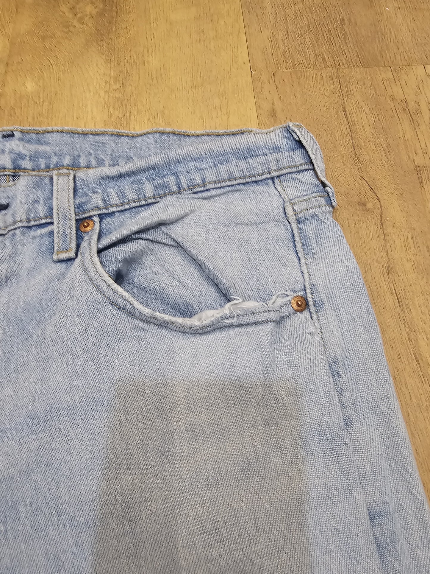 Levi's Blue Jeans 527 Slim Boot Cut Fit - W35/31L