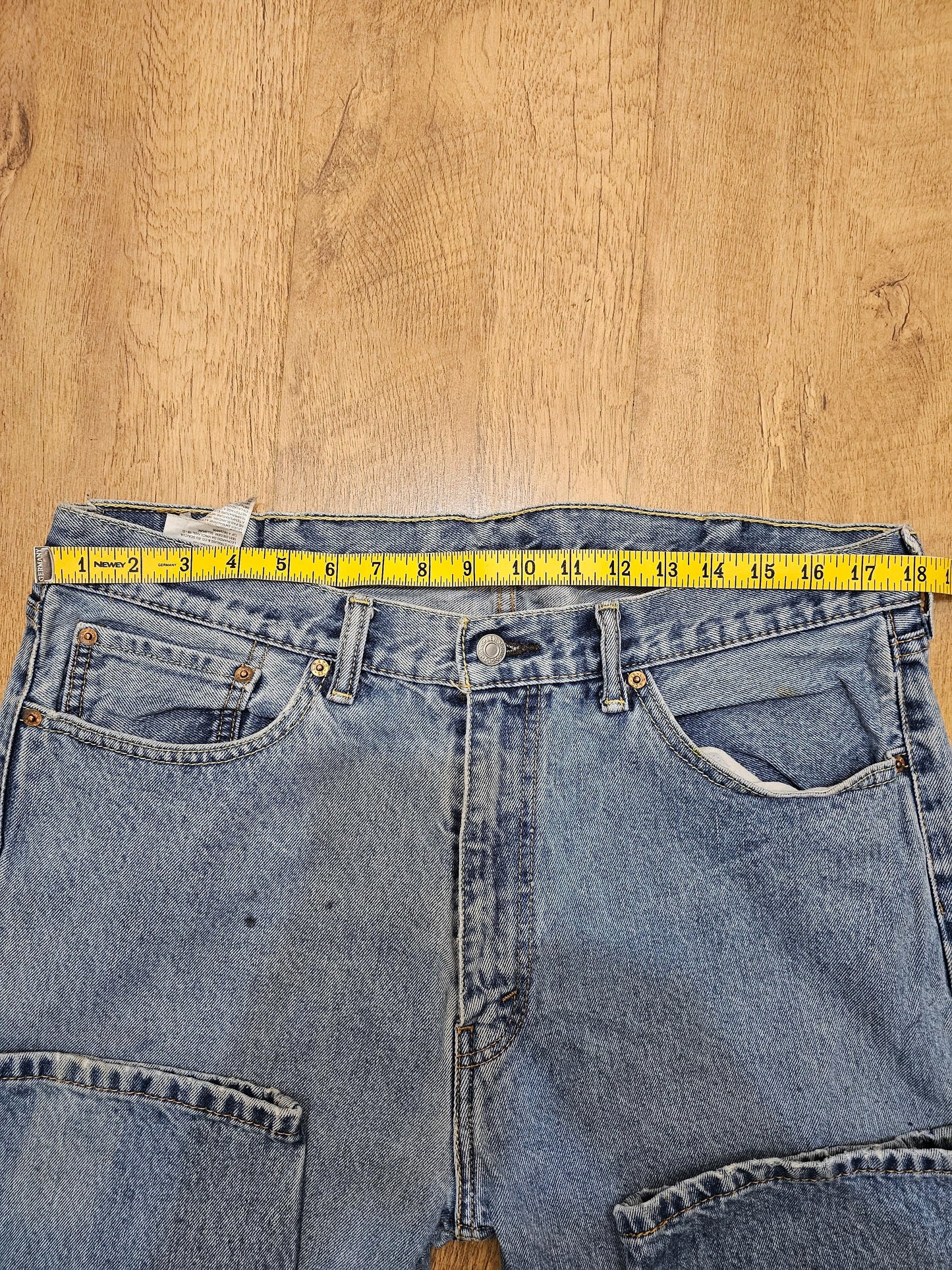Levi's Blue Jeans 505 Regular Fit - W36/28L