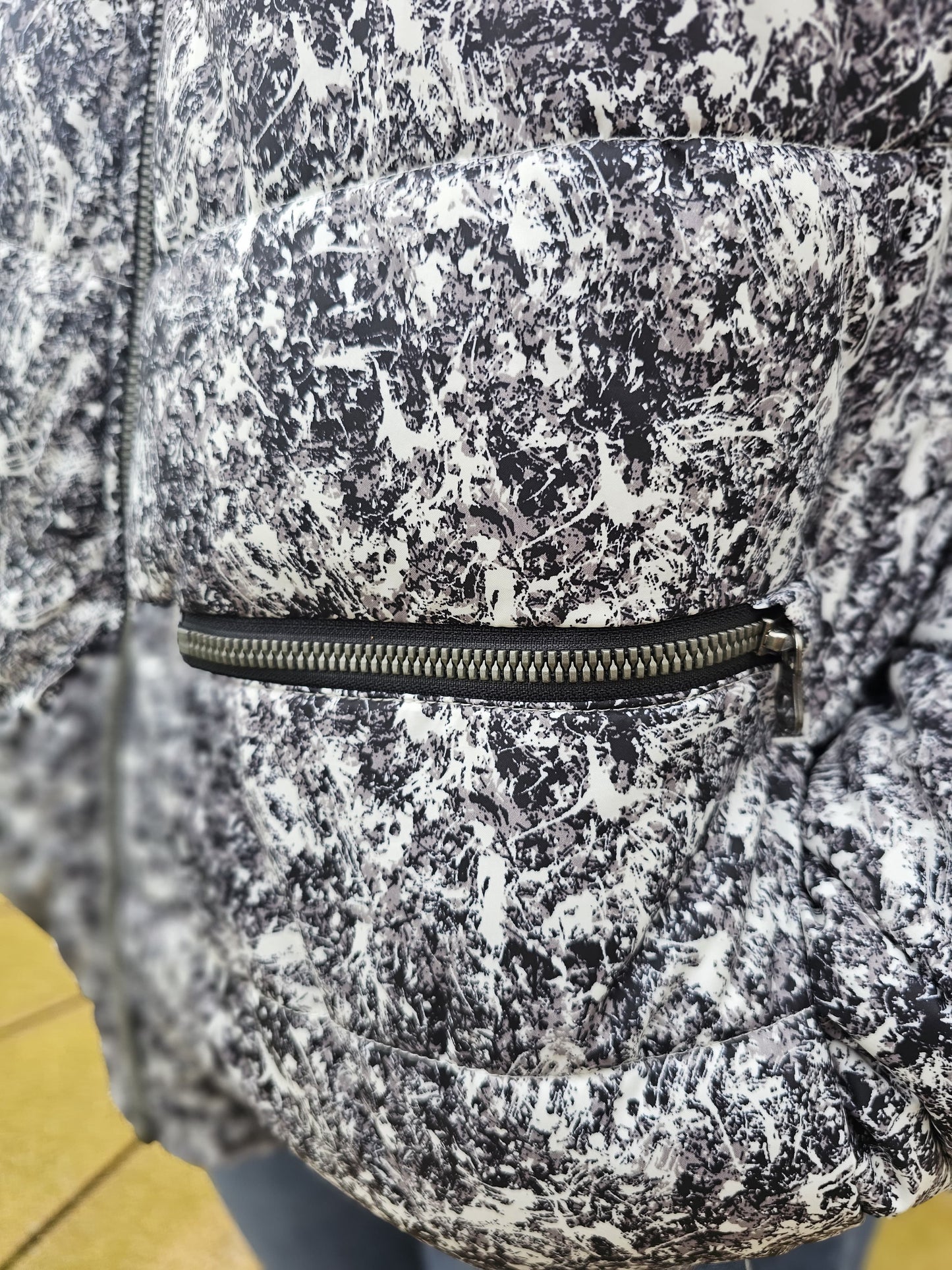 O'Neill Firewall Bomber Jacket Patterned Zip Up - XL/Extra Large