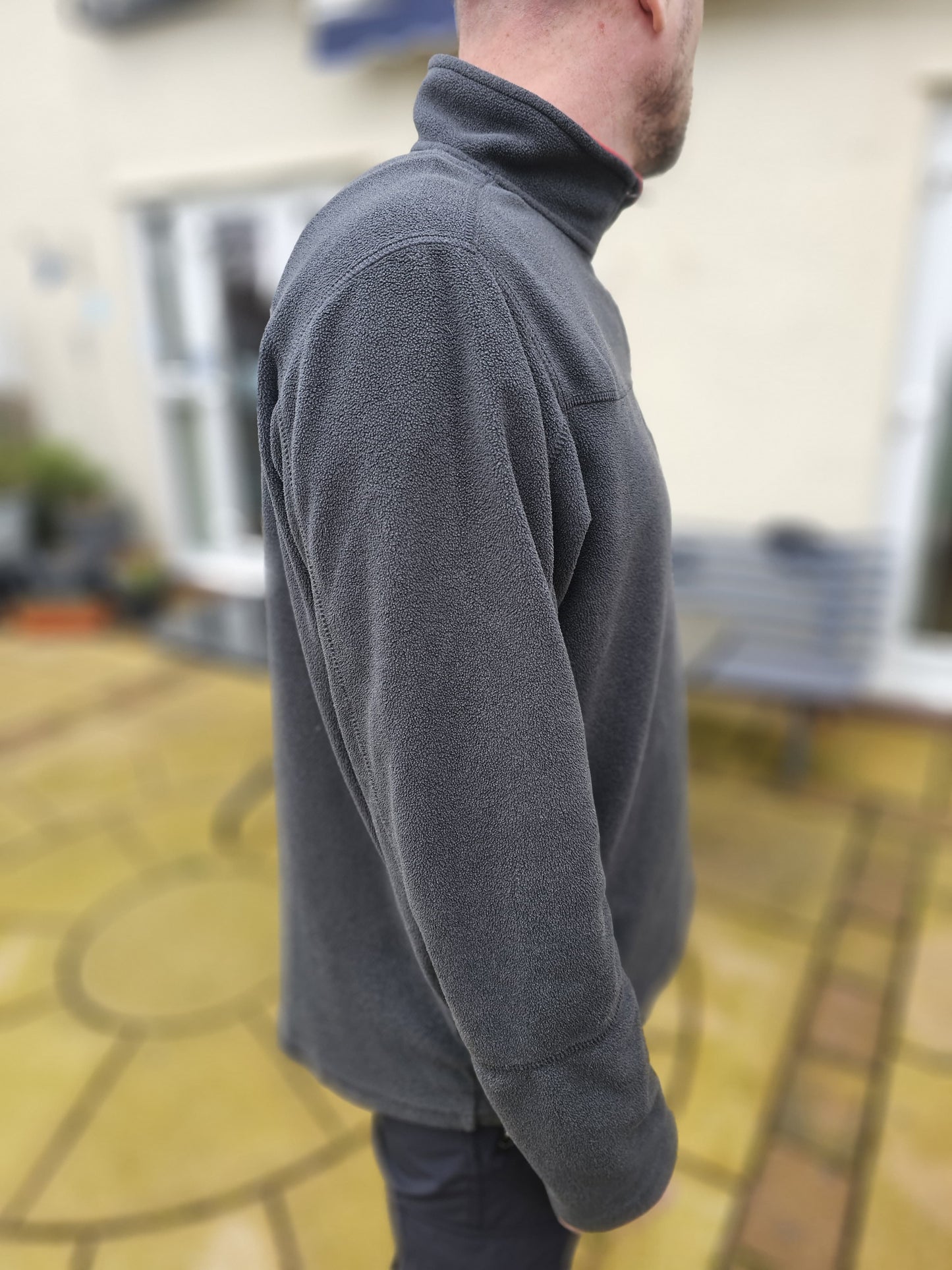 Rab Black/Red Pull On Pullover Fleece Jumper - XXL/Extra Extra Large