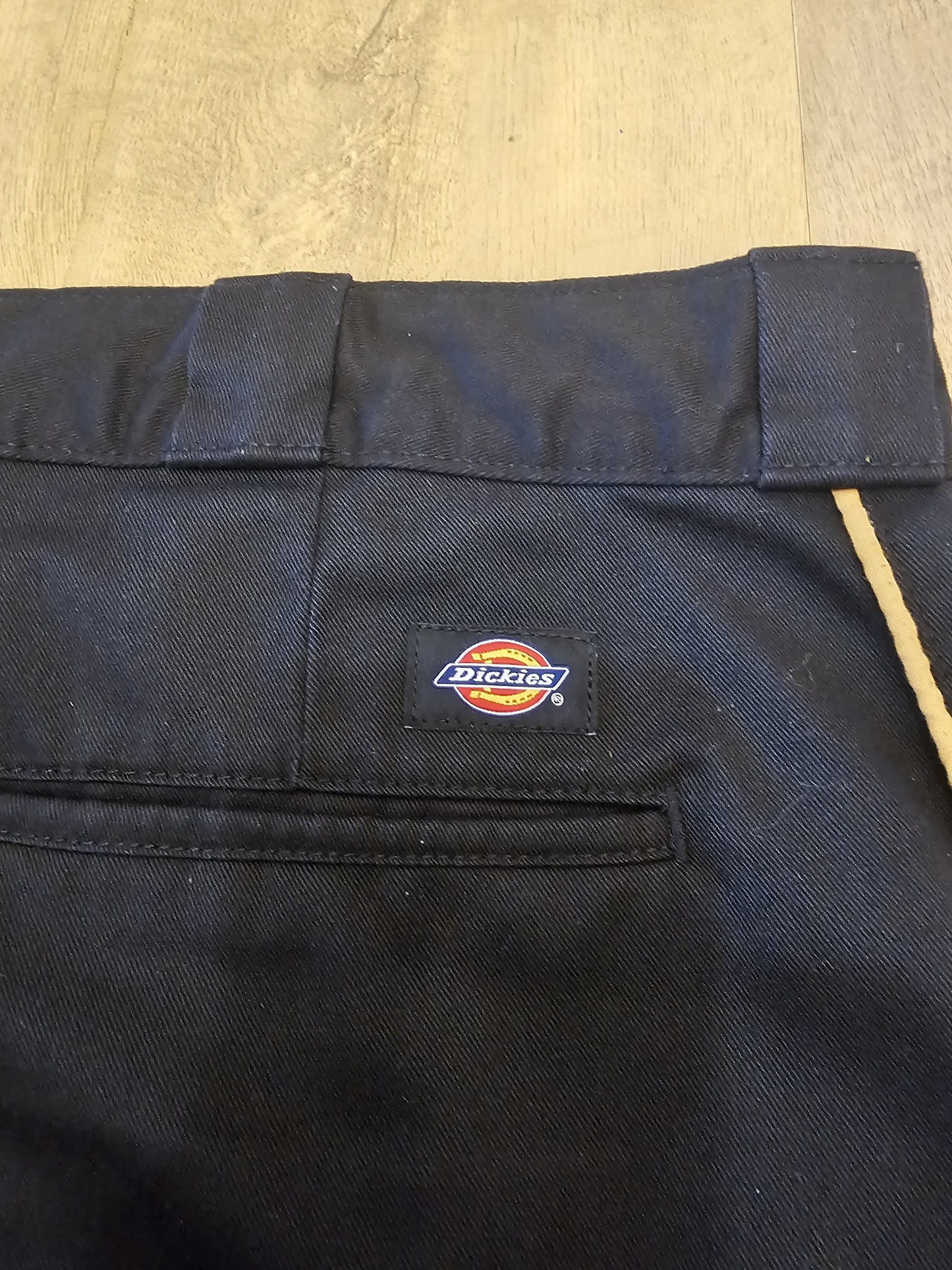 Dickies Classic Black Bettles Work Trousers/Pants - W40/32L