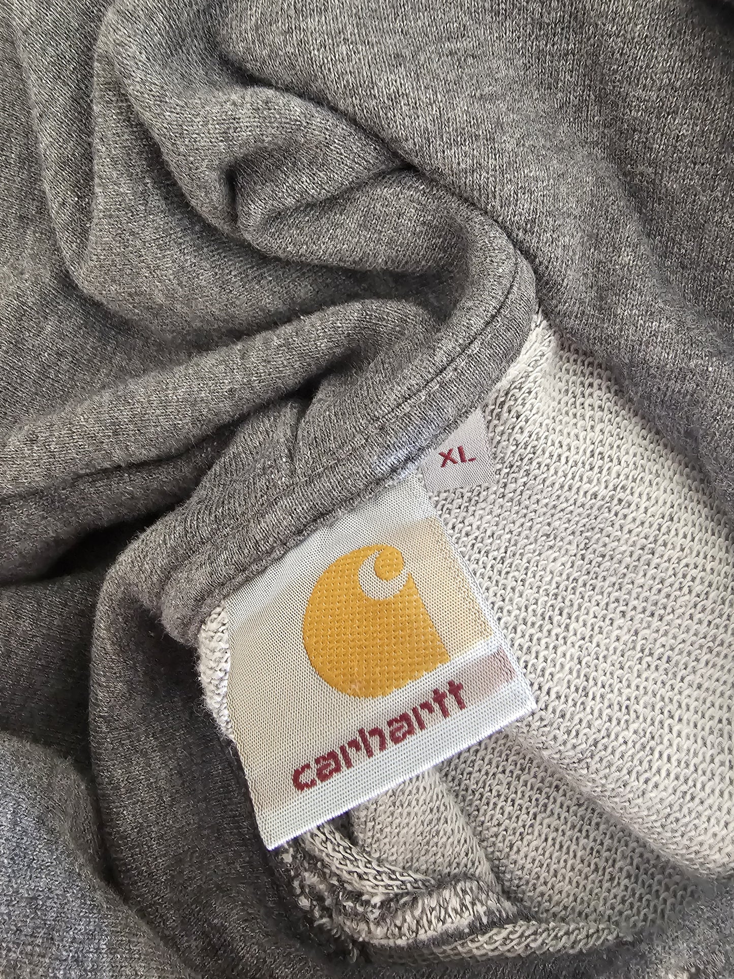 Carharrt Big Spell out Street Wear Grey Hoodie/Hoody - XL/Extra Large