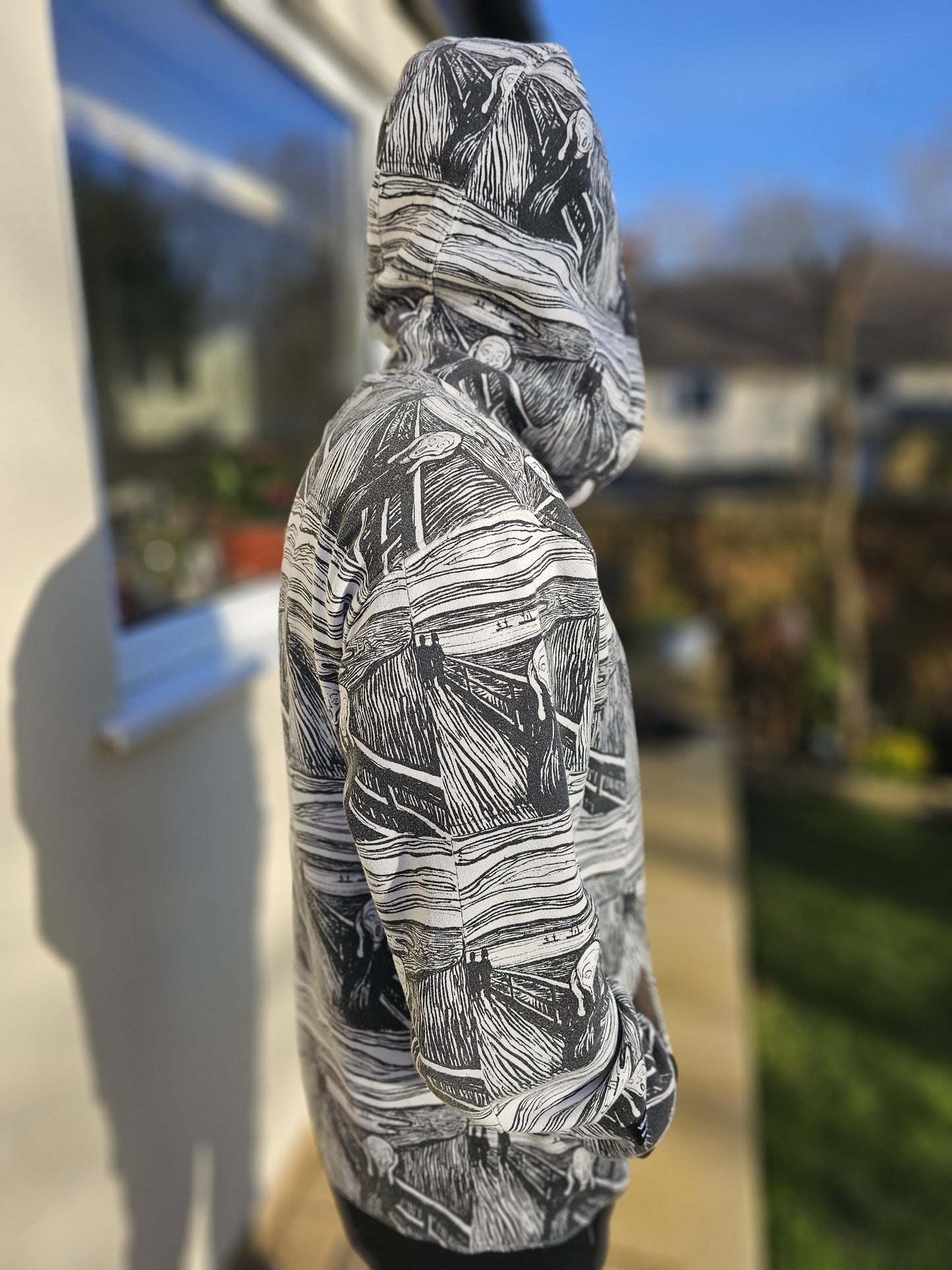 Vans X Momo Hoodie/Hoody Edvard Munch The Scream Skate Modern Art - XL/Extra Large