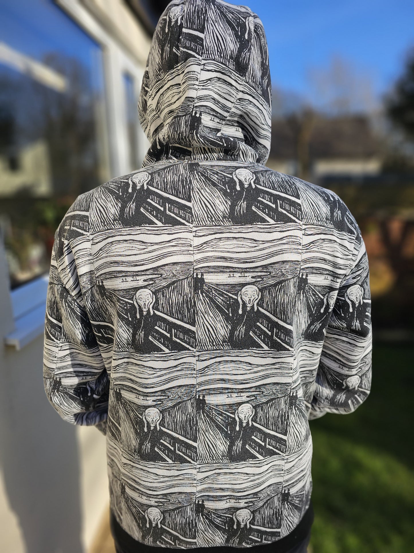Vans X Momo Hoodie/Hoody Edvard Munch The Scream Skate Modern Art - XL/Extra Large