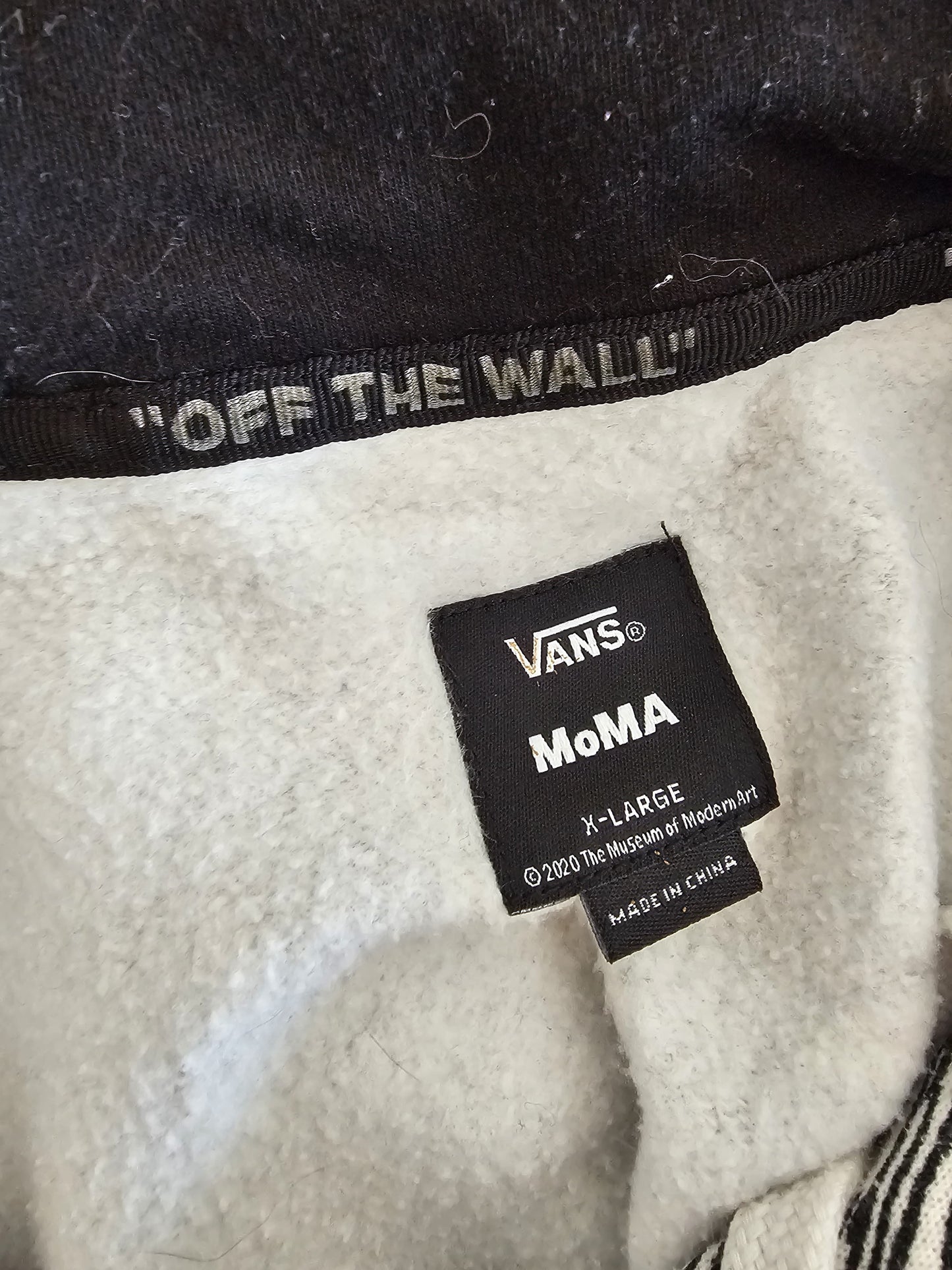 Vans X Momo Hoodie/Hoody Edvard Munch The Scream Skate Modern Art - XL/Extra Large