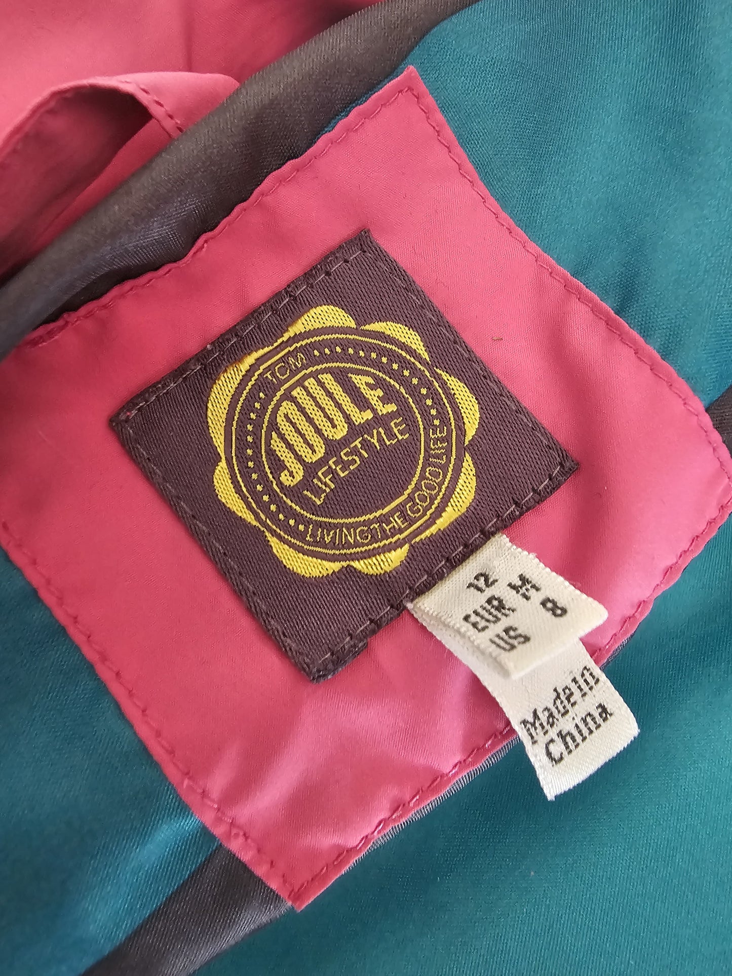 Joules Pink Insulated Body Warmer Vest Gillet - UK 12