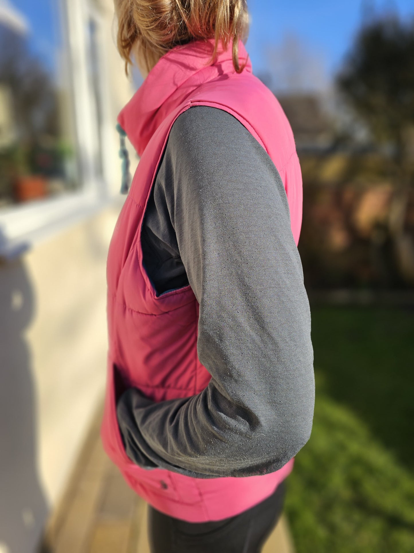 Joules Pink Insulated Body Warmer Vest Gillet - UK 12