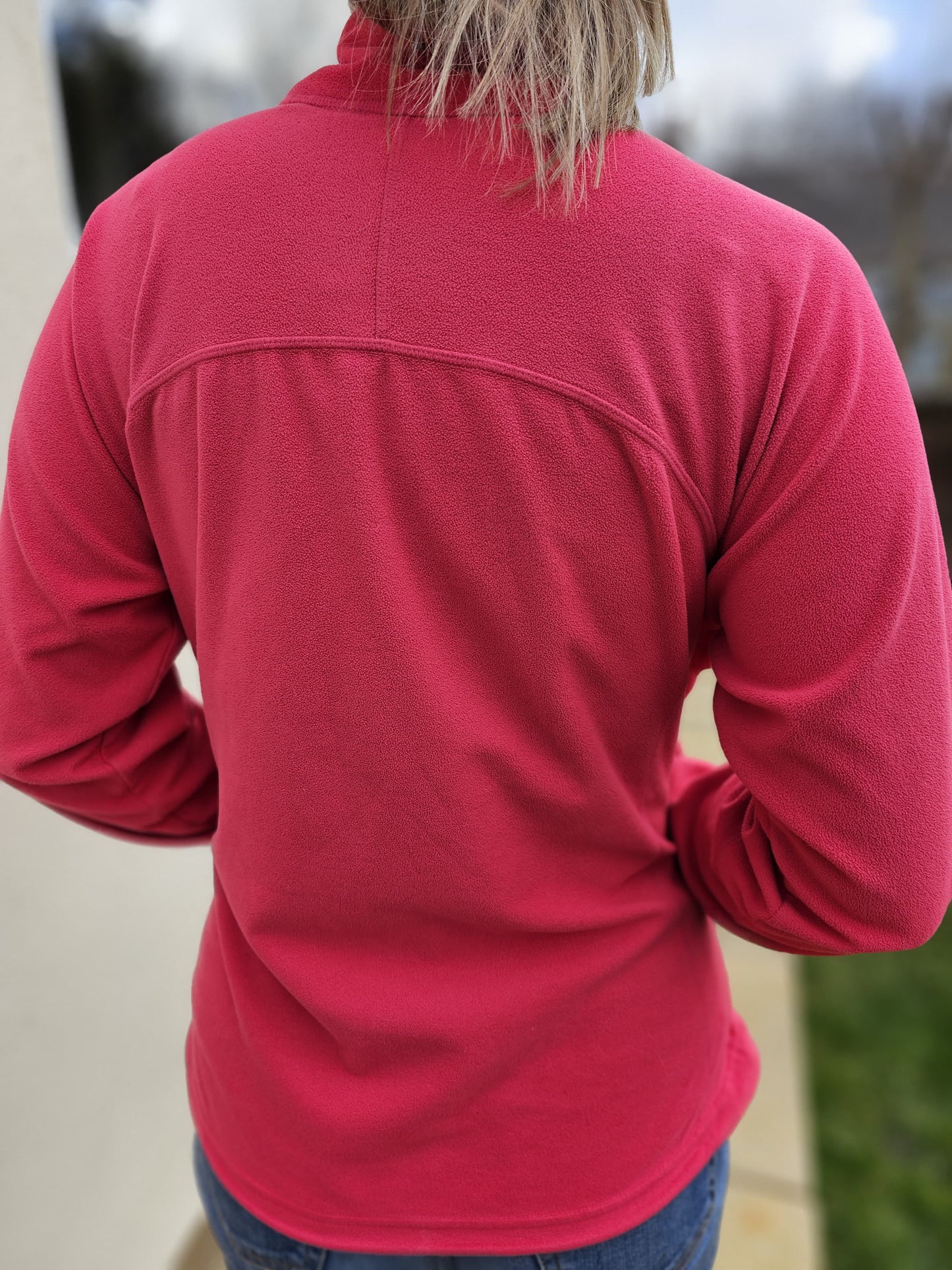 Berghaus Womens Full Zip Red Fleece Jacket UK - UK 12