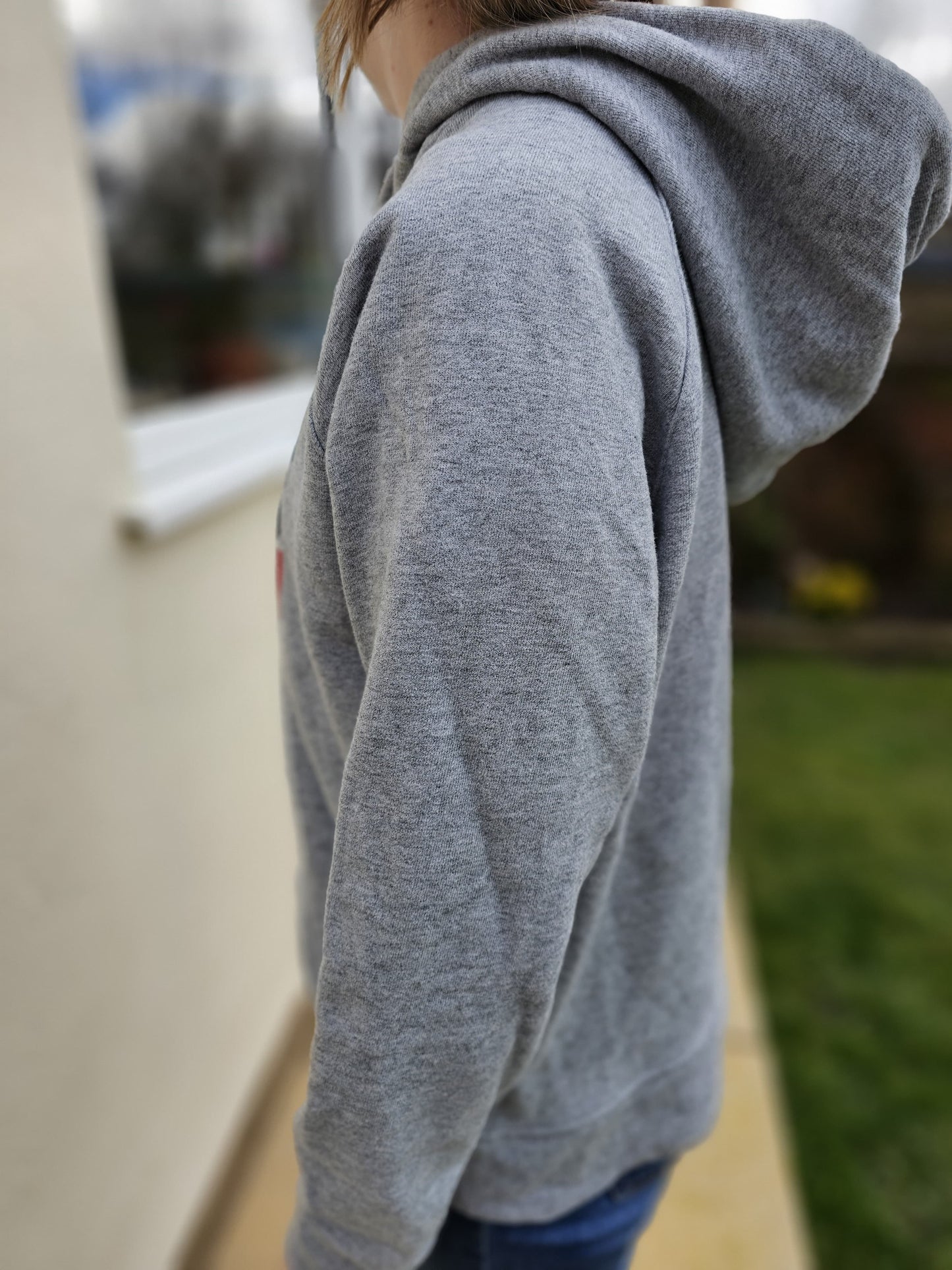 Levi's Grey Pullover Grey Hoodie - M/Medium