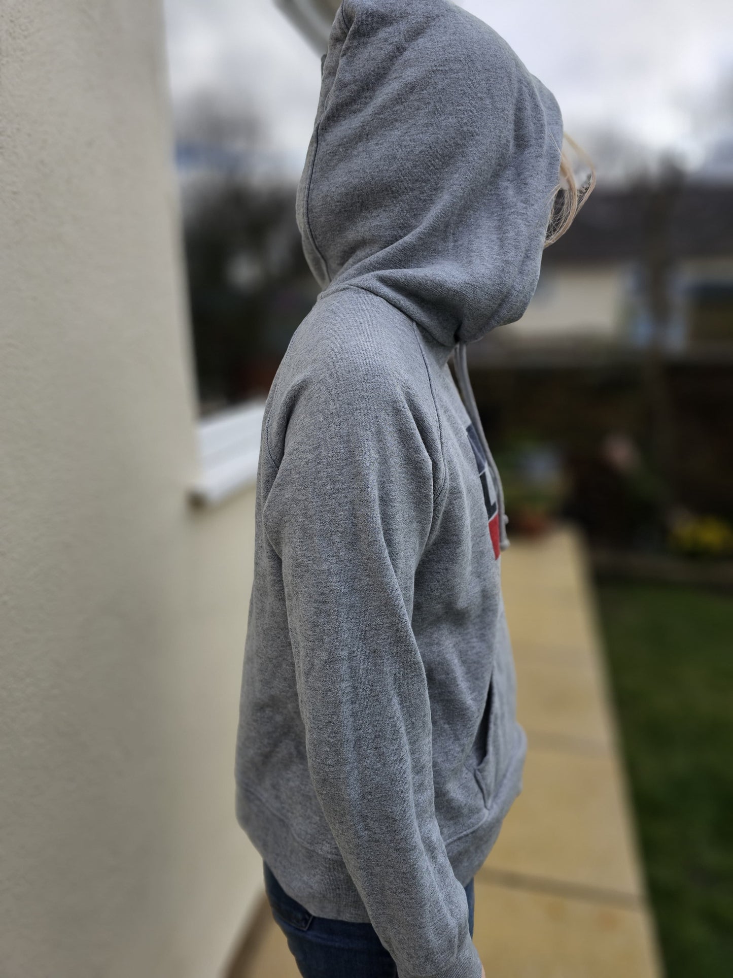 Levi's Grey Pullover Grey Hoodie - M/Medium