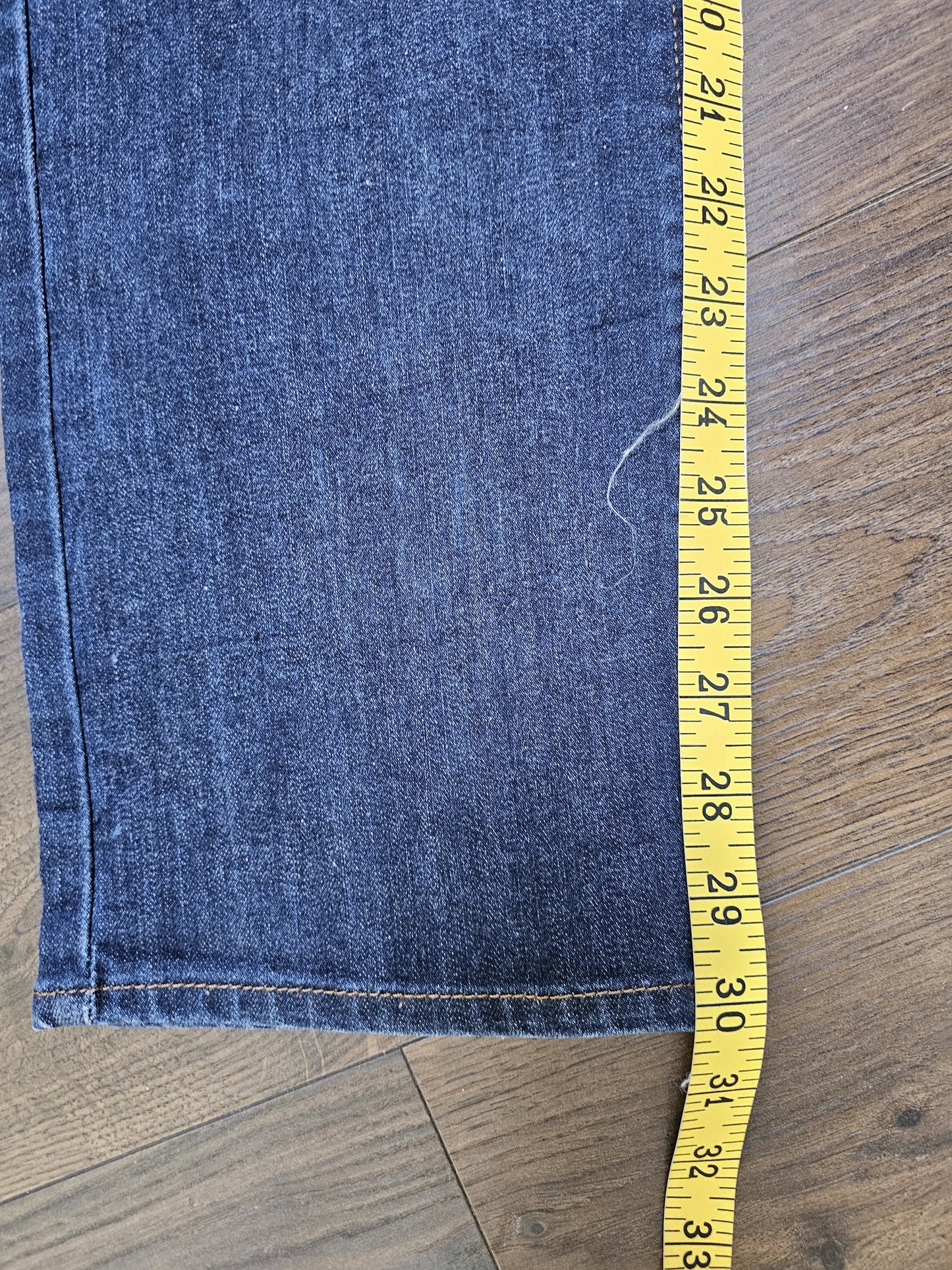 Levi's Womens Blue Jeans 525 Straight Leg 10S W32/30L