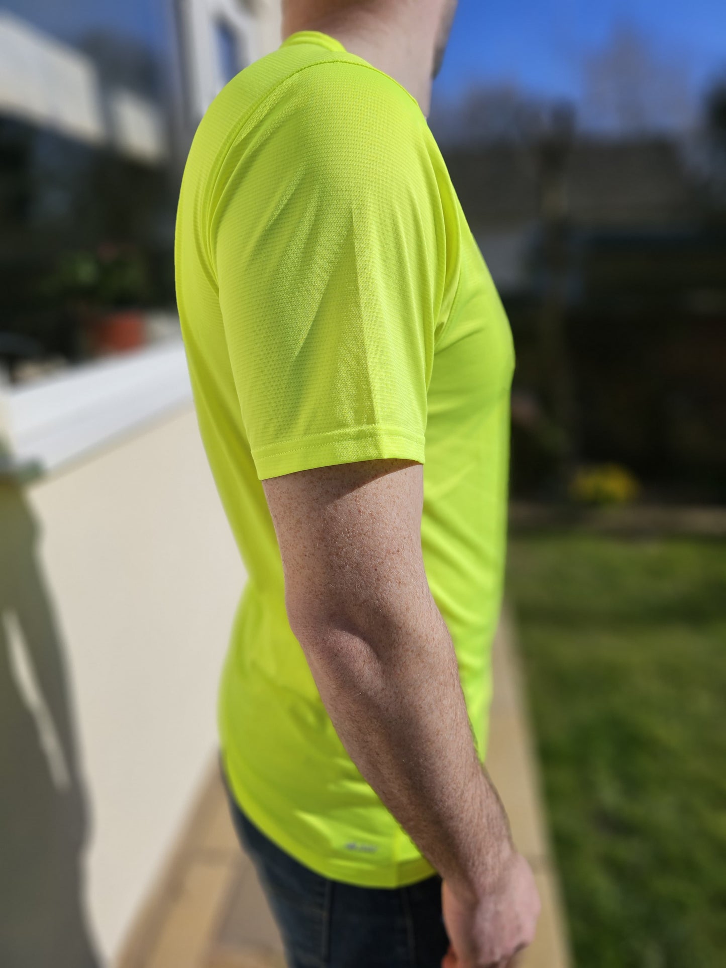 New Balance Short Sleeve T-Shirt Tee Top Sport - L/Large
