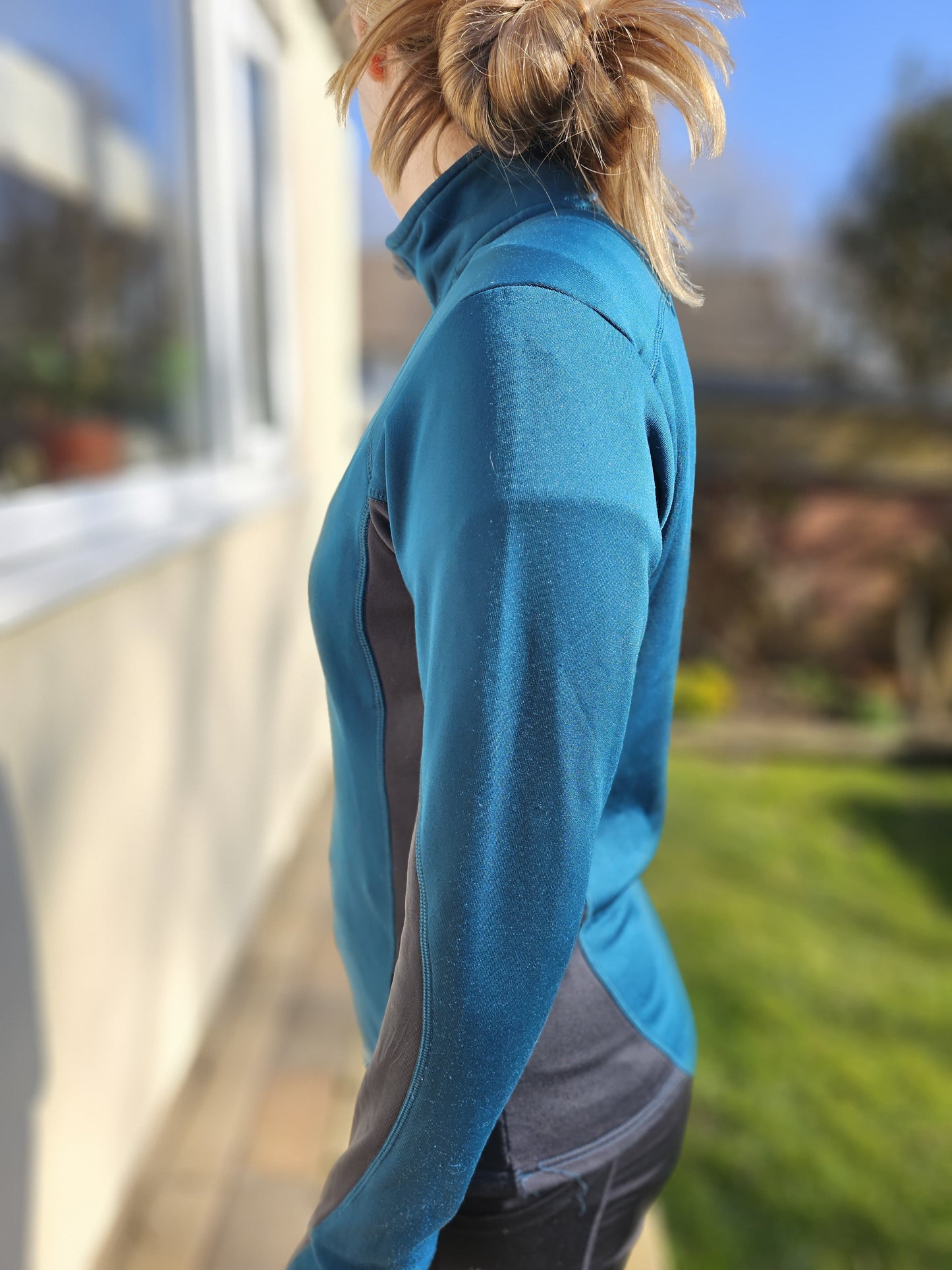 Rab Mid Layer Pullover Pull On Long Sleeve 1/2 Zip Jumper - UK 12