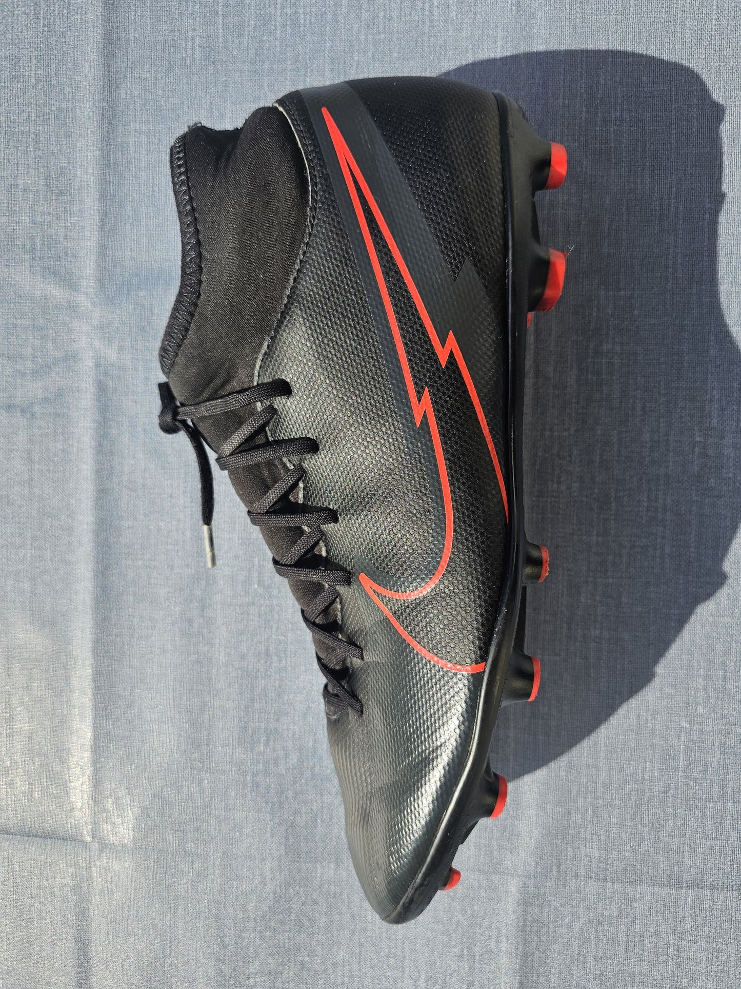 Nike Mercurial Superfly 7 Club 8 - AT7949-060 Black X Chile Red Football Boots
