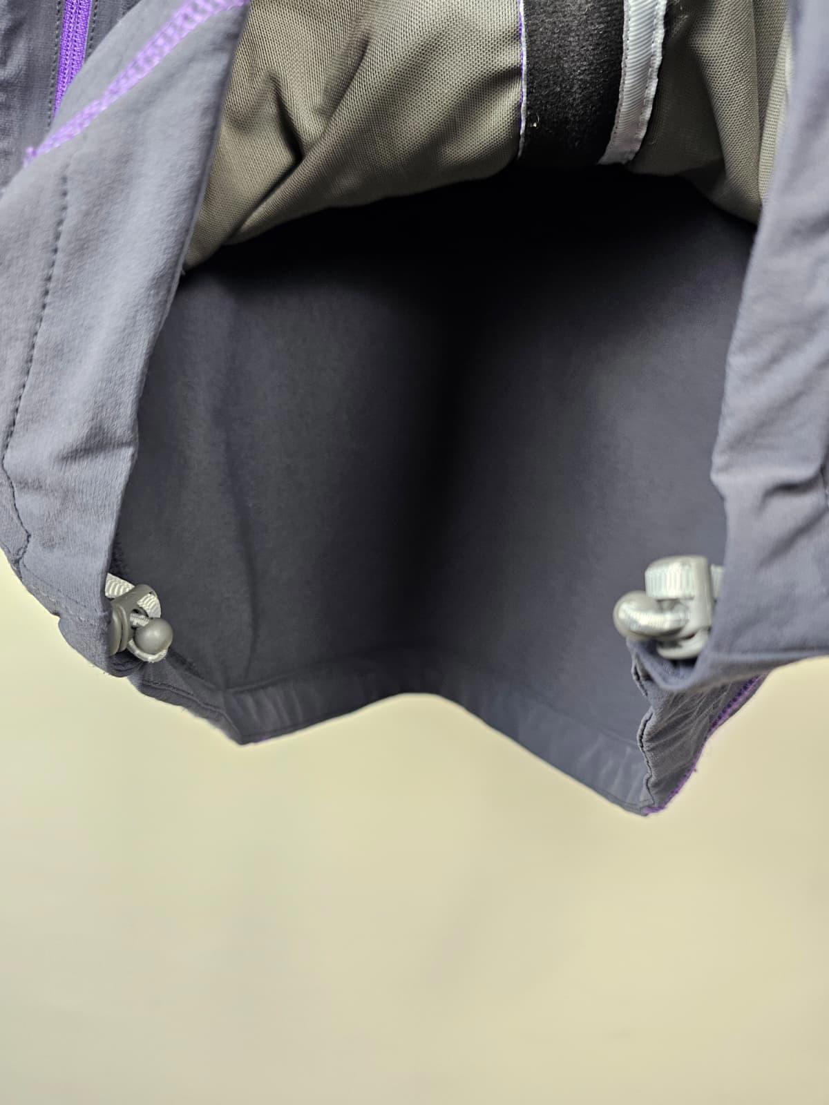 Rab Womens Full Zip Soft Shell Style Casual/Activewear Jacket -UK 14 Grey/Purple