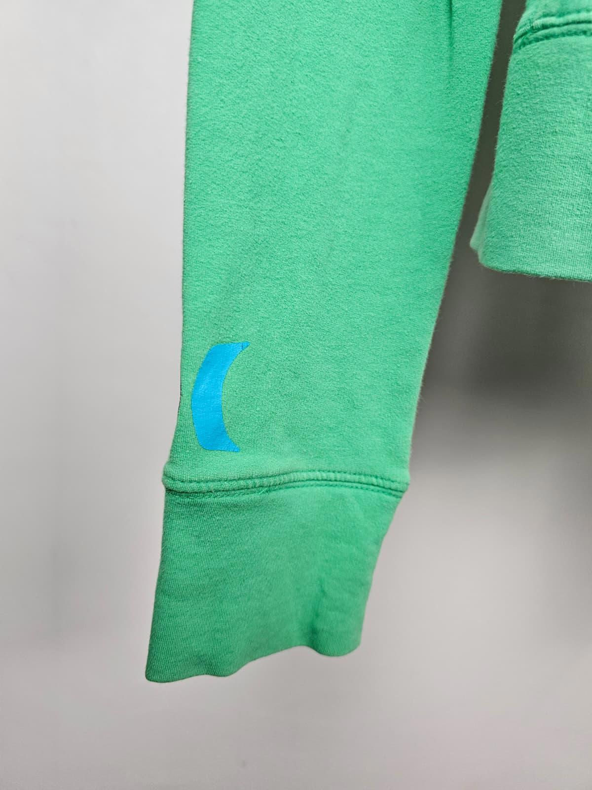 Hurley Womens Pullover Y2K 2000s Hoodie - XS/Extra Small - Green