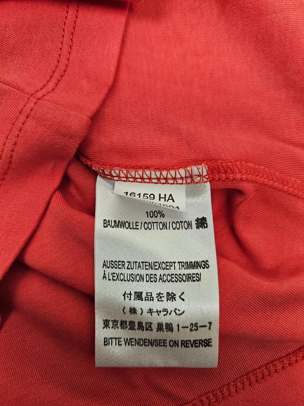 Jack Wolfskin Y2K Floral Print Long Sleeve Top T-Shirt - UK 10 - Coral