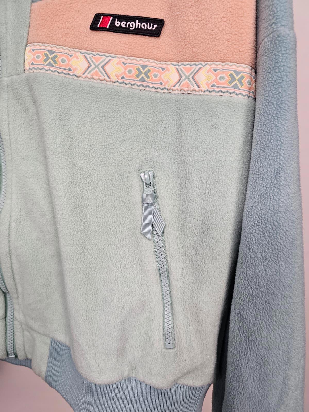 Berghaus Full Zip Tramantana Aztec Fleece Jacket - M/Medium - Unisex