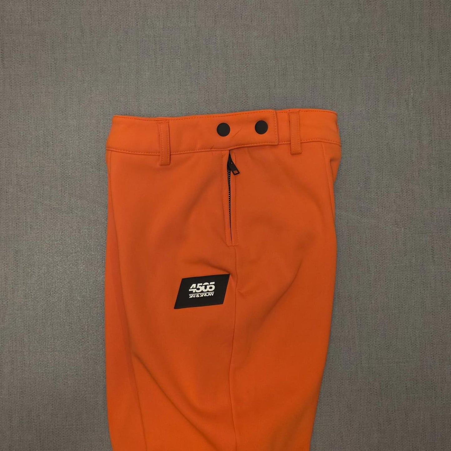 ASOS 4505 Womens Ski & Snow Soft Shell Style Bottoms/Trousers - UK 2 - Orange