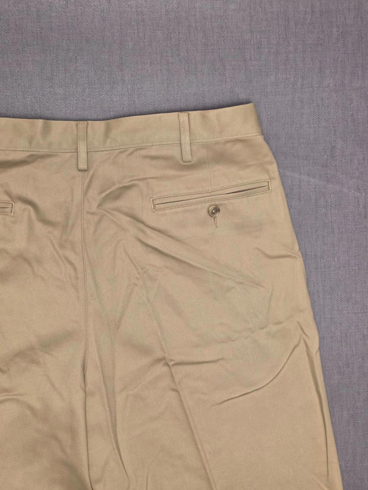Lands End Mens Smart Casual Trousers/Pants - 36 - W36 / L28 - Beige