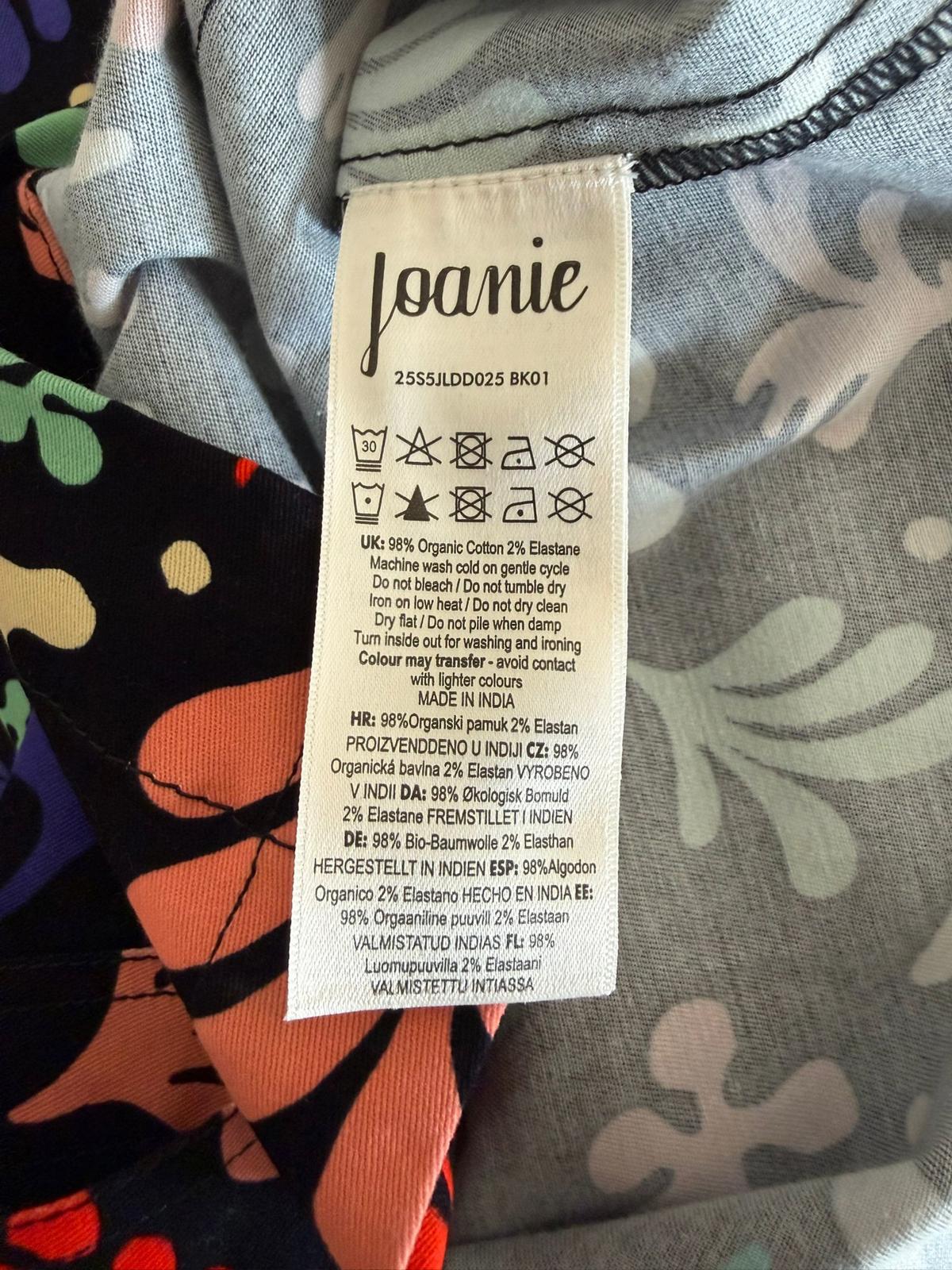 Joanie Womens Anderson Modern Art Cut Out Print A-Line Shift Dress - UK 12