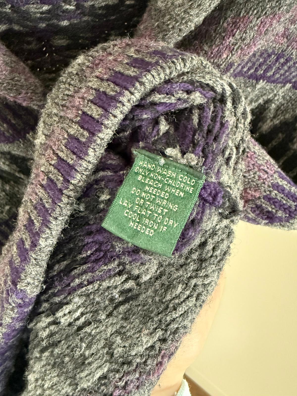 Lauren Ralph Lauren Womens 100% Lambswool Shawl Collar Button Sweater Vest - PL