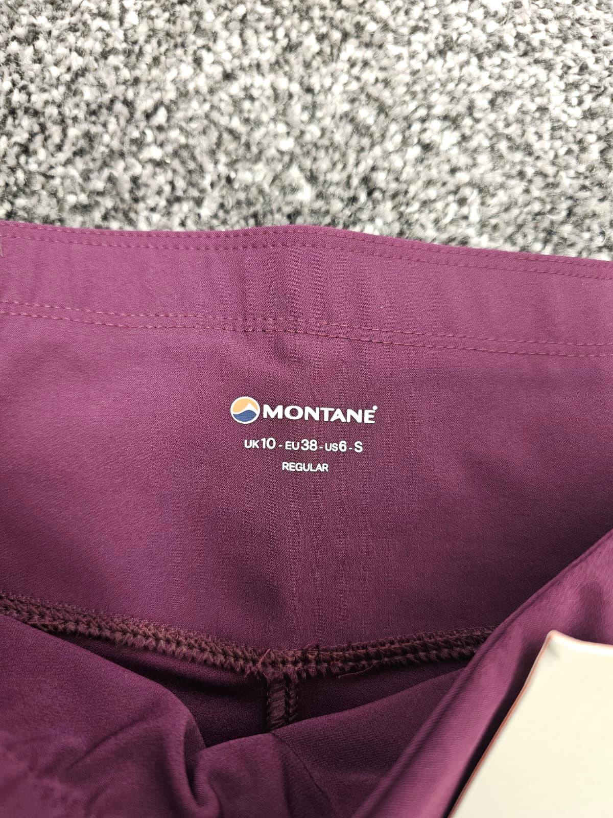 Montane Womens Activewear Sport Hiking/Gym Casual Leggings - UK 10 - Sports