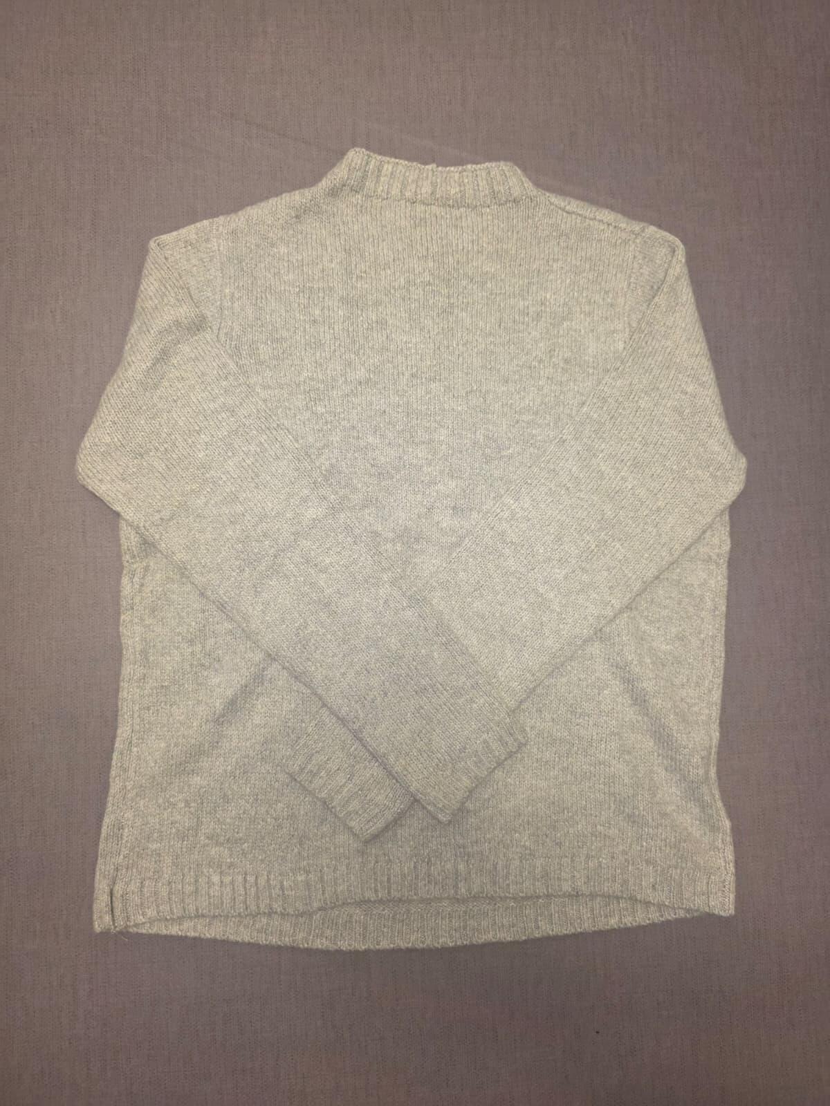 Sea Salt Cornwall Pullover Fisherman Style Merino Blend Knitted Jumper - UK 16