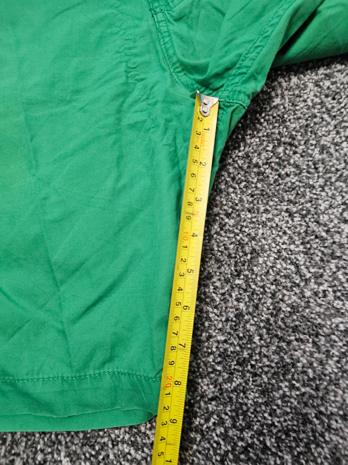 Quiksilver Mens Chino Smart Casual Embroidered Shorts - W30/L10 - Green