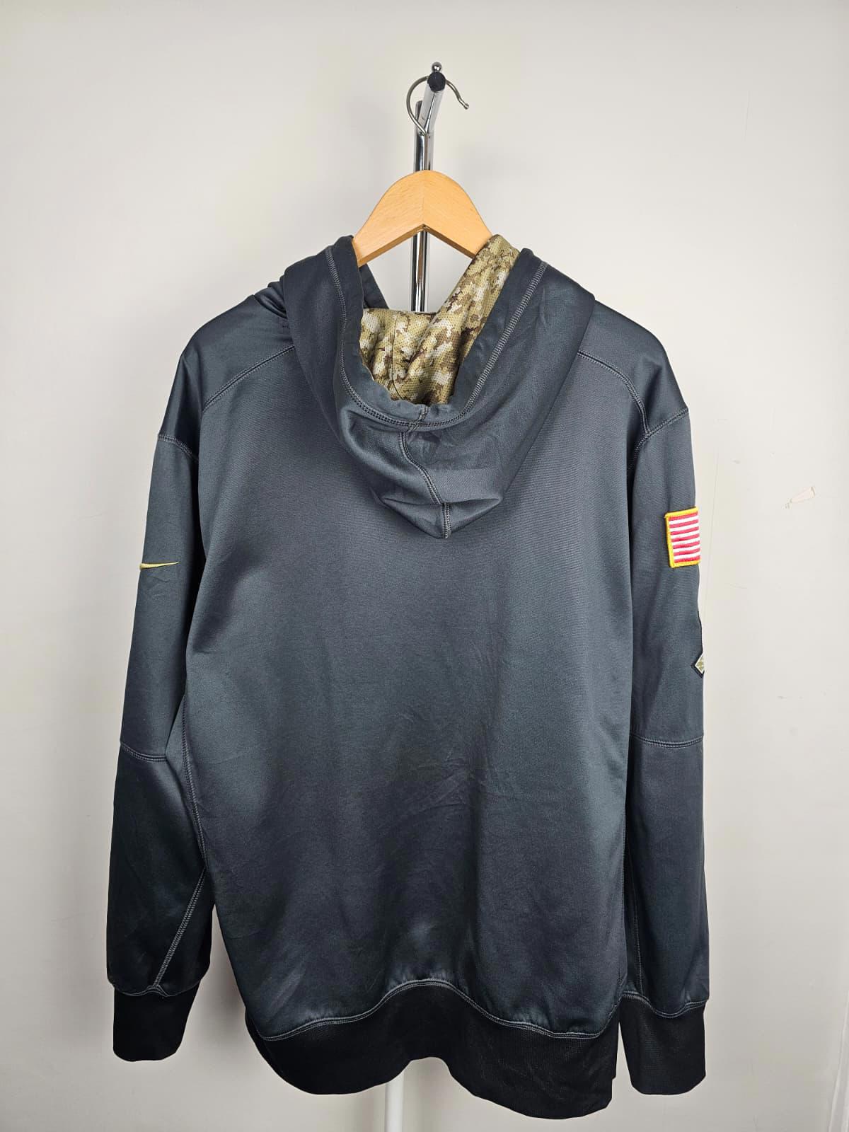 Nike Detroit Lions USA 'Salute To Serve' Onfield NFL Hoodie XL/Extra Large