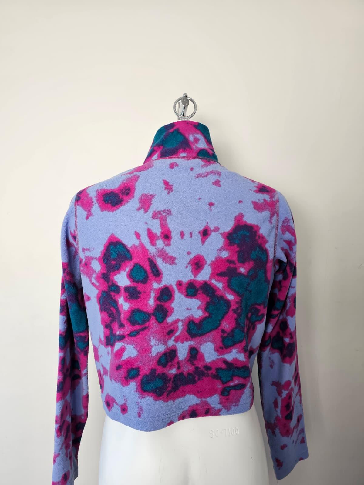 Berghaus Women's 1/2 Zip Pullover Lightweight Cropped Fleece Jumper - L/Large