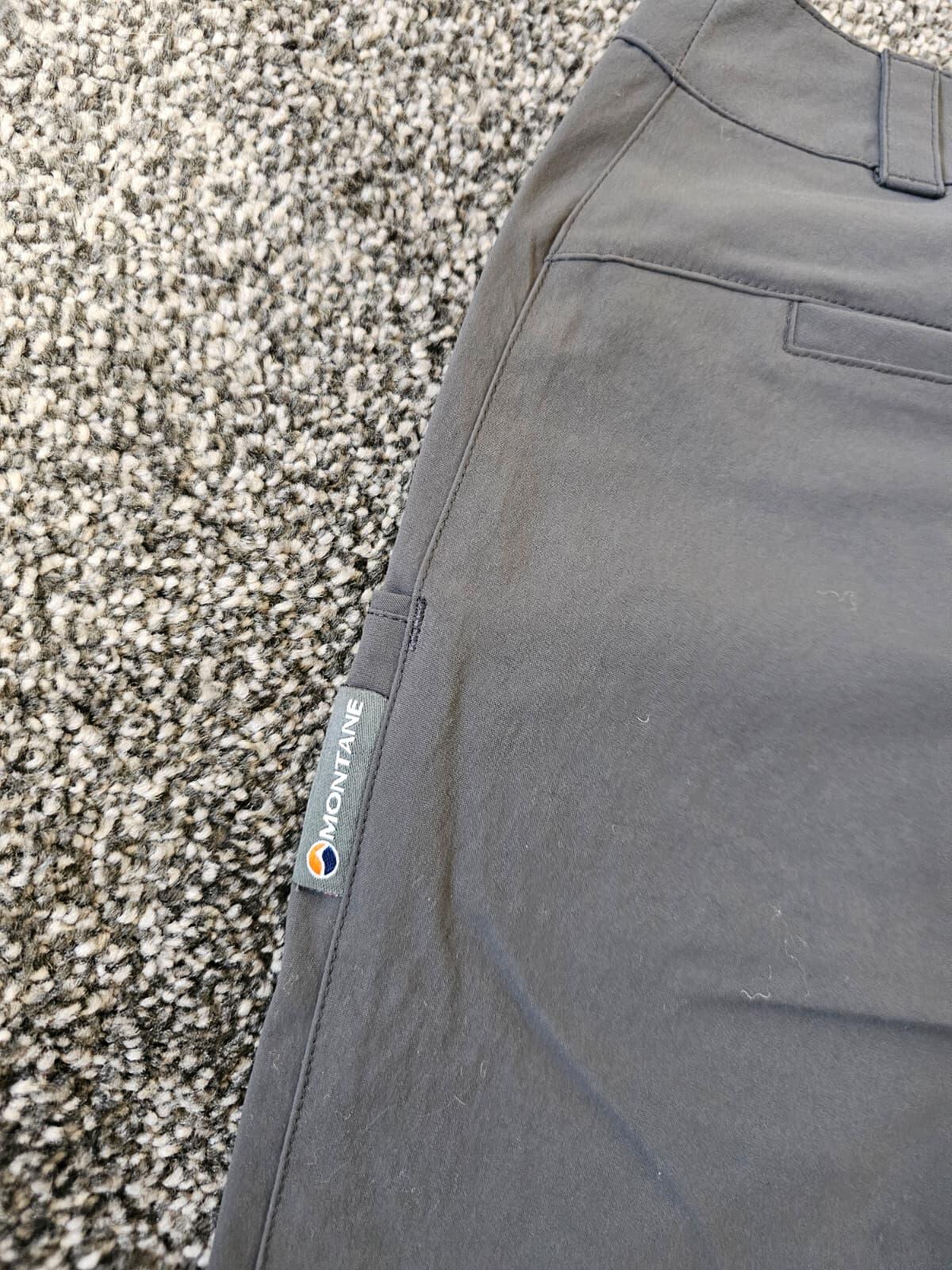 Women's/Ladies Hiking/Outdoor Walking Casual Grey Montane Shorts - UK 12