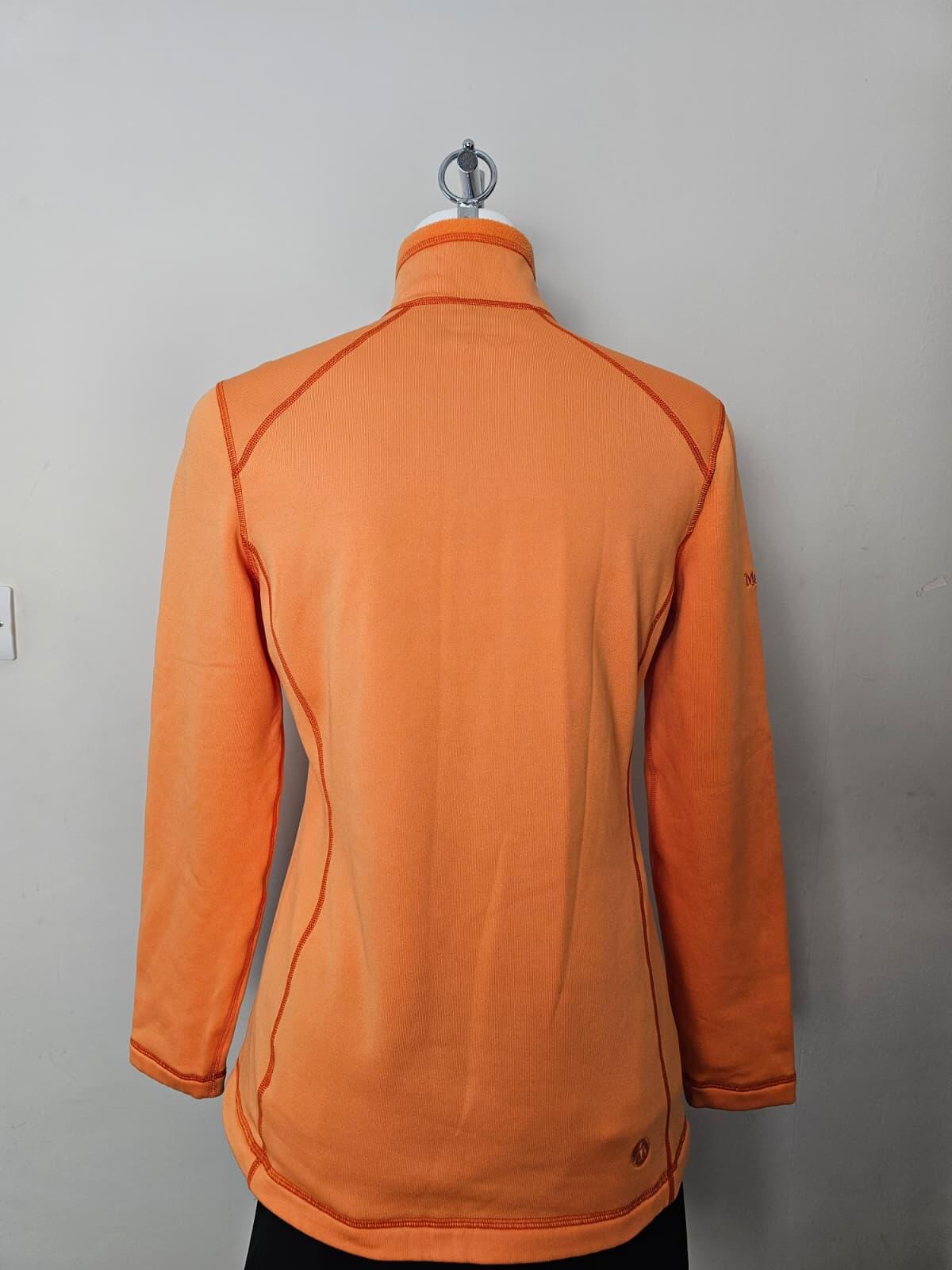 Marmot Women's 1/2 Zip Polartec Fleece Jumper - M/Medium - Coral/Orange