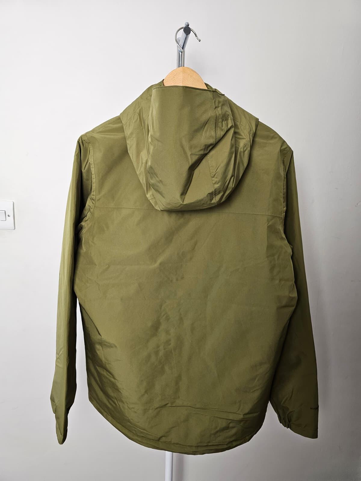Berghaus Deluge Pro 3.0 Full Zip Insulated Hooded Jacket - M/Medium - Khaki