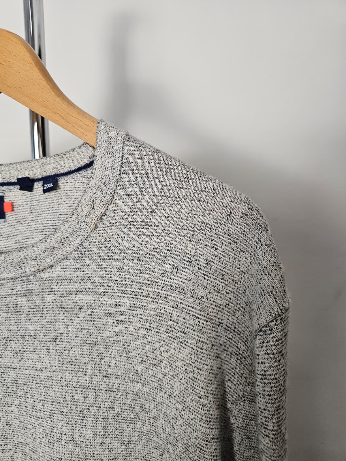Superdry Men's Grey Marl Knitted Jumper - XXL/Extra Extra Large