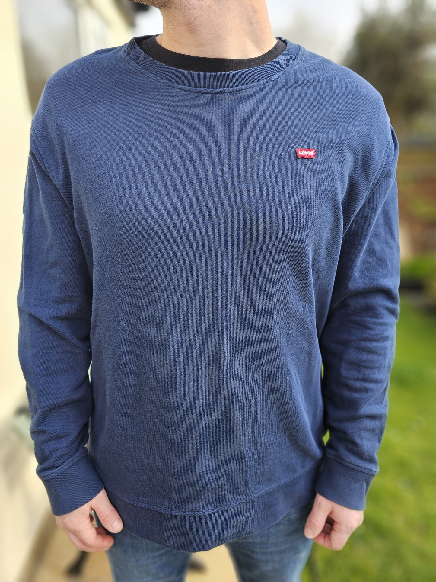 Mens Levi's Pullover Sweatshirt Jumper - Smart Casual - XL/Extra