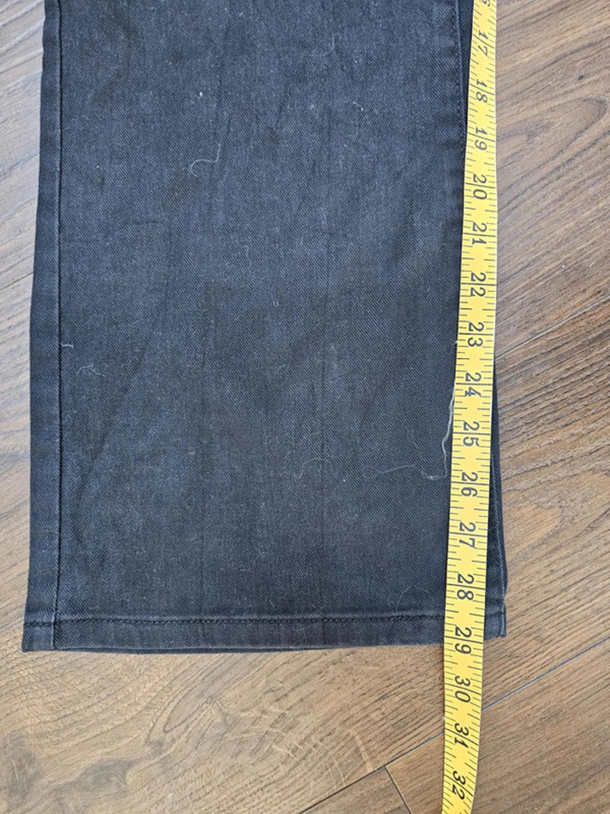 Levi's Womens Black Jeans Relaxed Boot Cut 550 Fit 12S W32/29L Denim