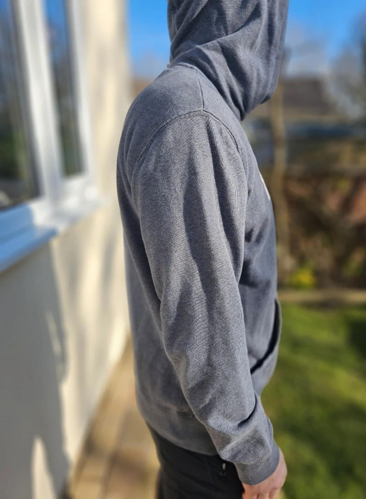 Carharrt Big Spell out Street Wear Grey Hoodie/Hoody - XL/Extra Large