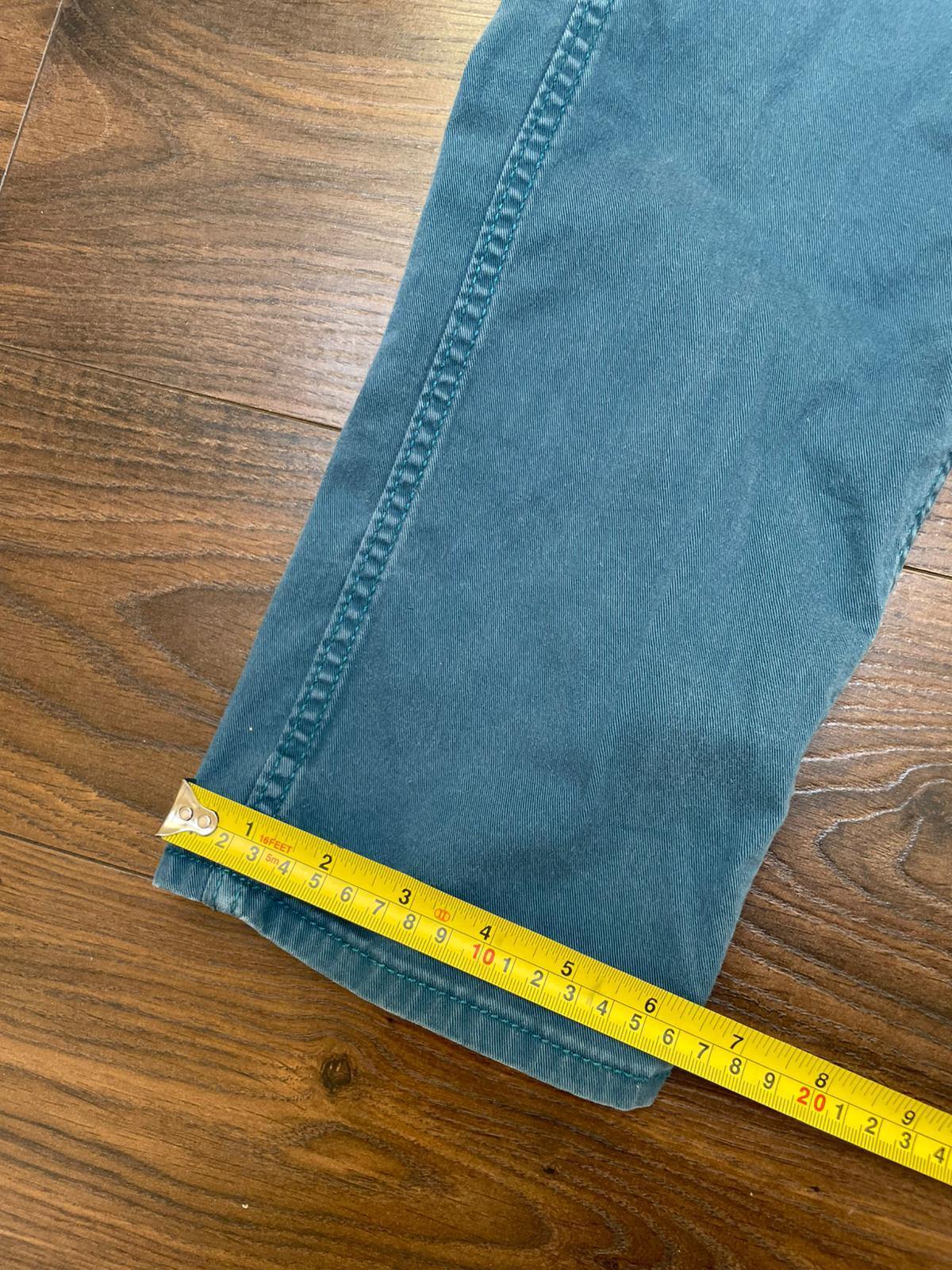 Levi's Men's Washed Teal Blue Faded Chino Pants/Trousers - W34/L28