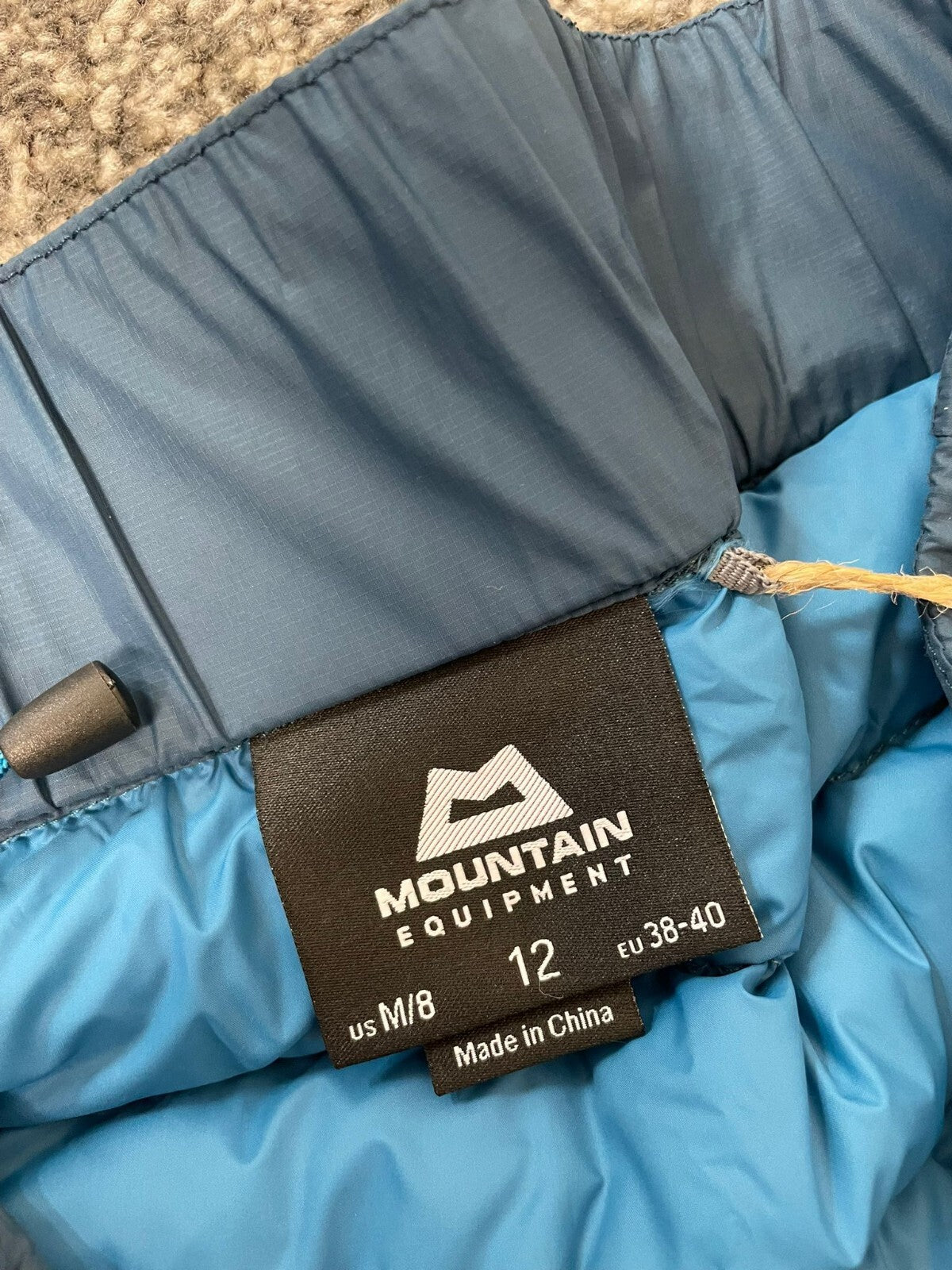 Mountain Equipment Women's Down Filled Adventure Skirt - UK 12 - Blue