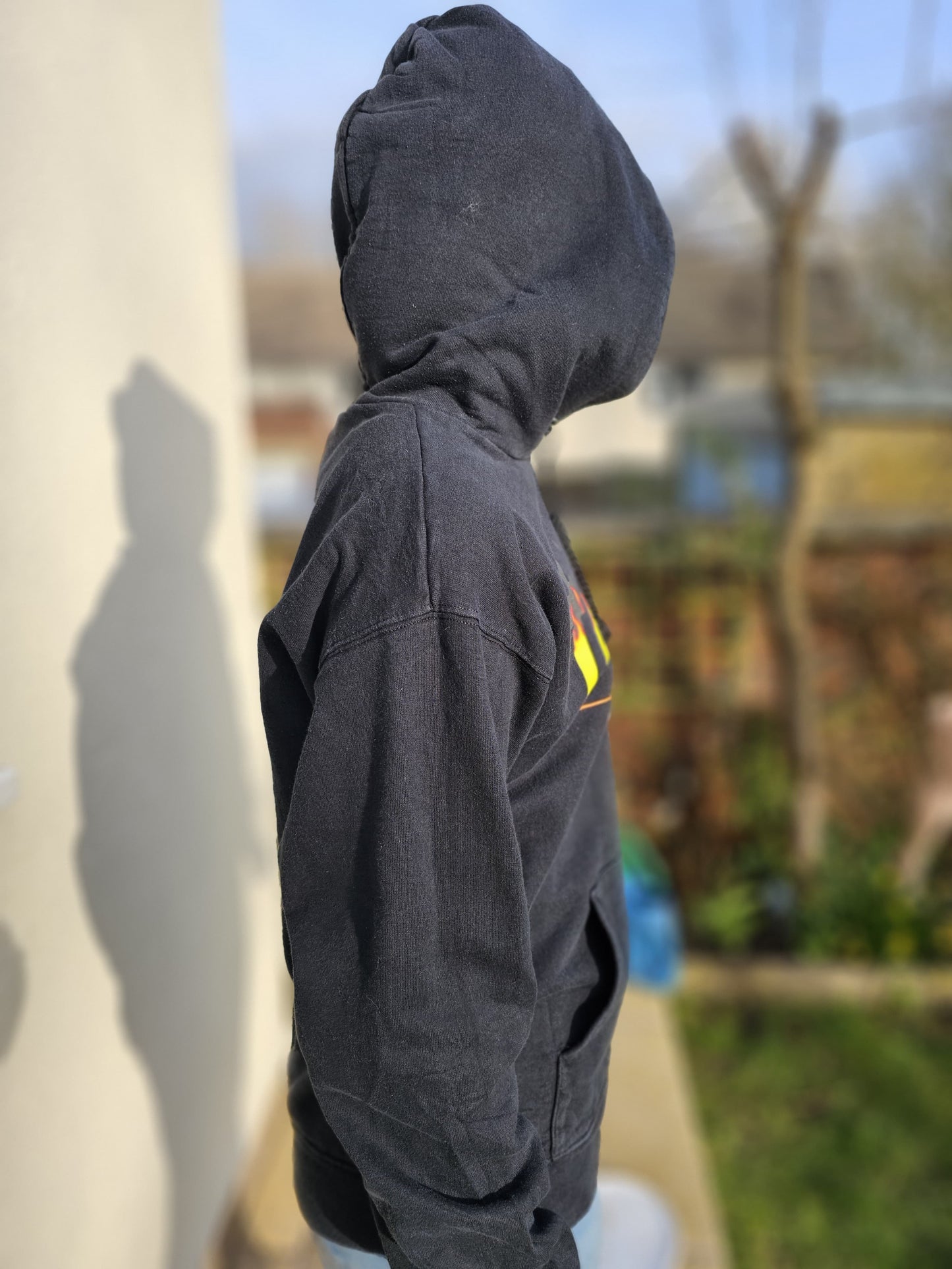 Thrasher Skateboard Magazine Black Hoodie - S/Small 34/36