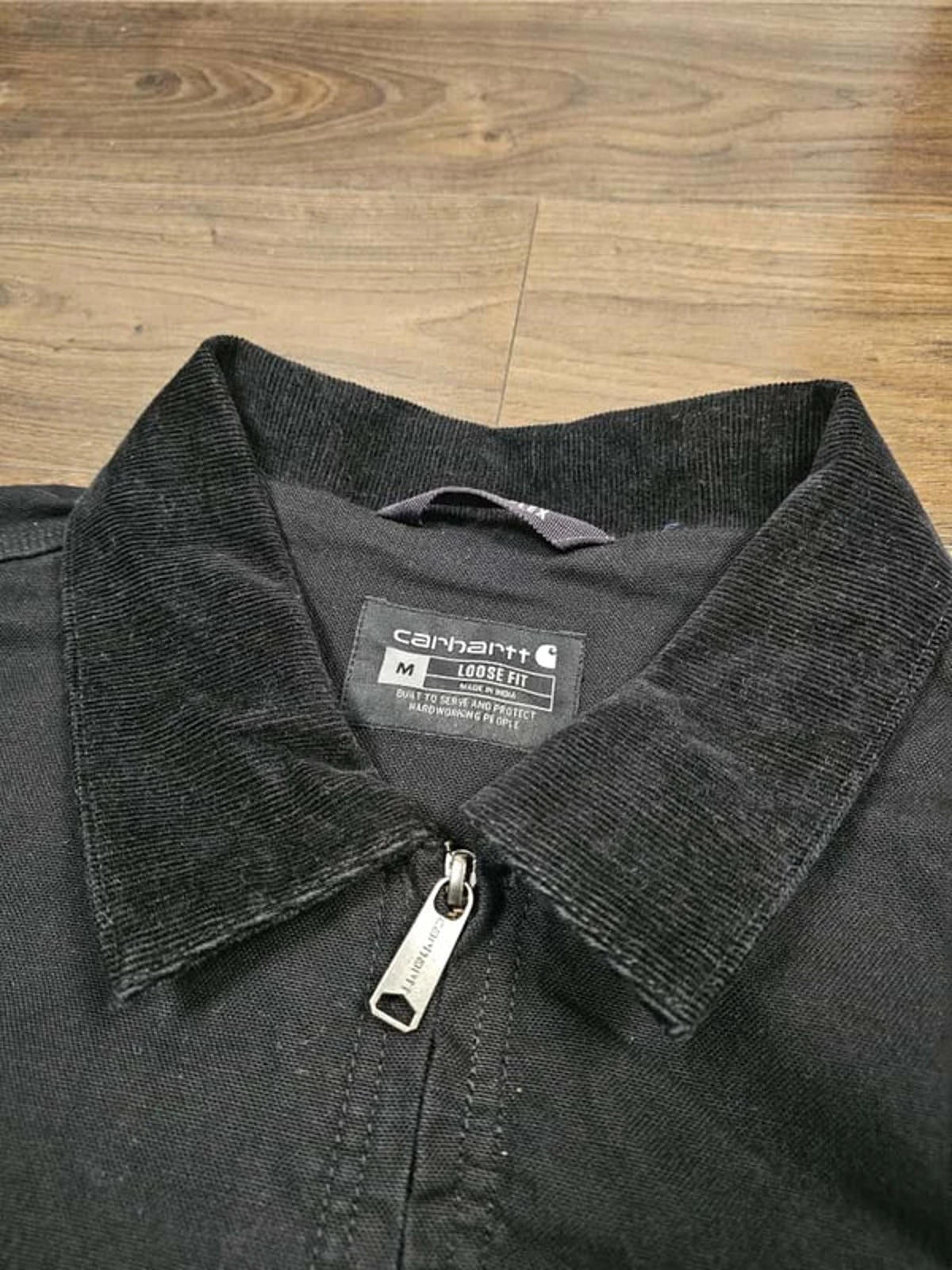 Carharrt Rugged Flex Loose Fit Blanket Lined Detroit Jacket - M/Med - Black